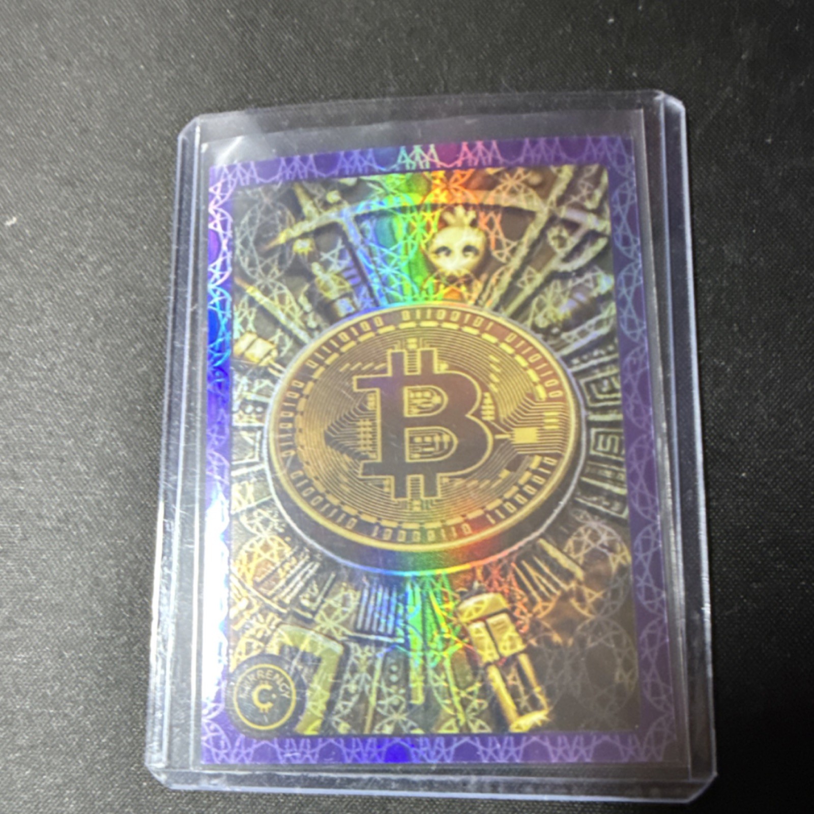 Currency Bitcoin Limited Edition Crypto-Collectible Card 06/49