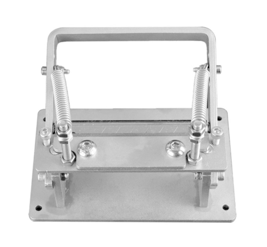 Manual Stainless Steel Belt-Driven Leather Thinning Machine with Bearing