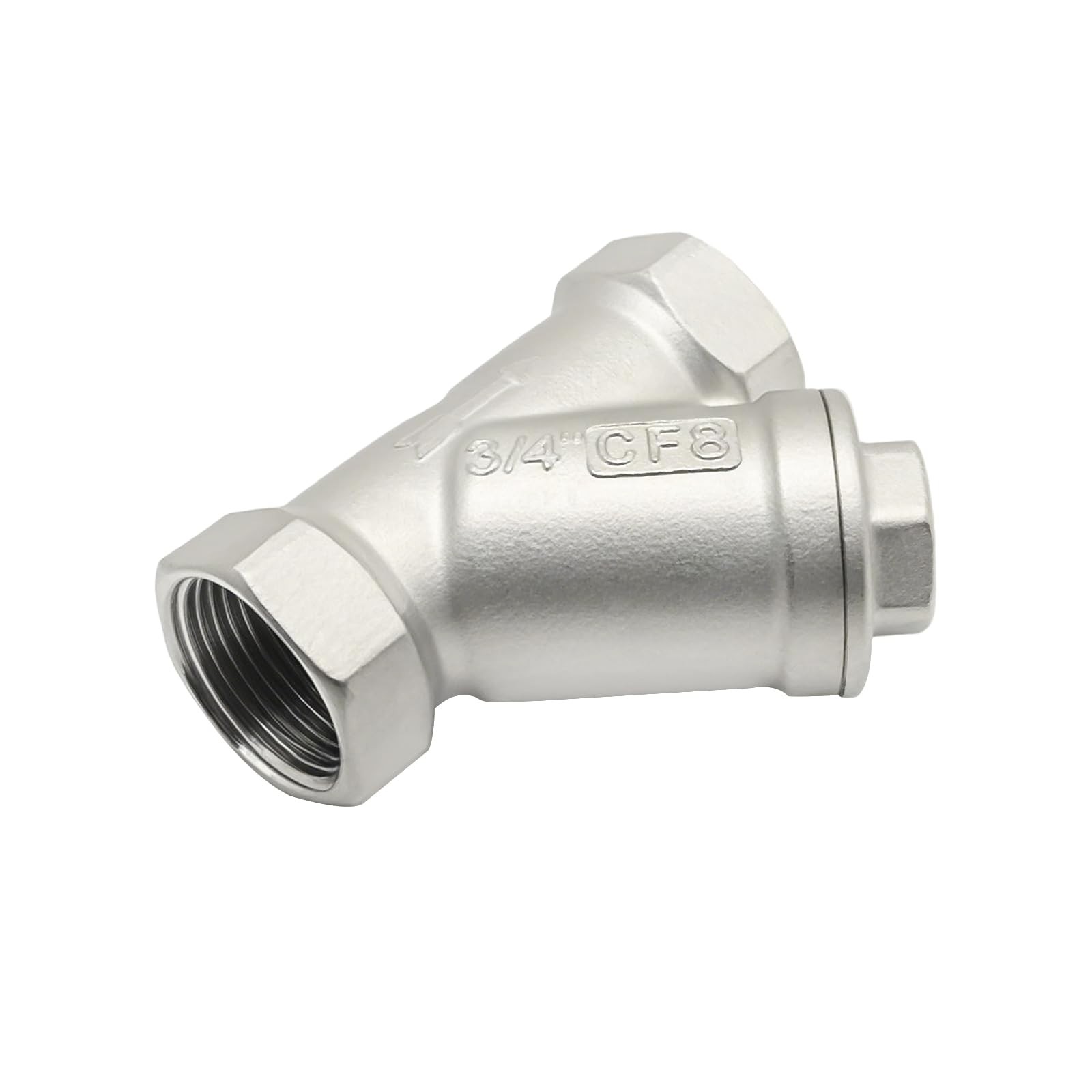 3/4 Inch Female YStrainer 304 Stainless Steel Industrial Valve Connector