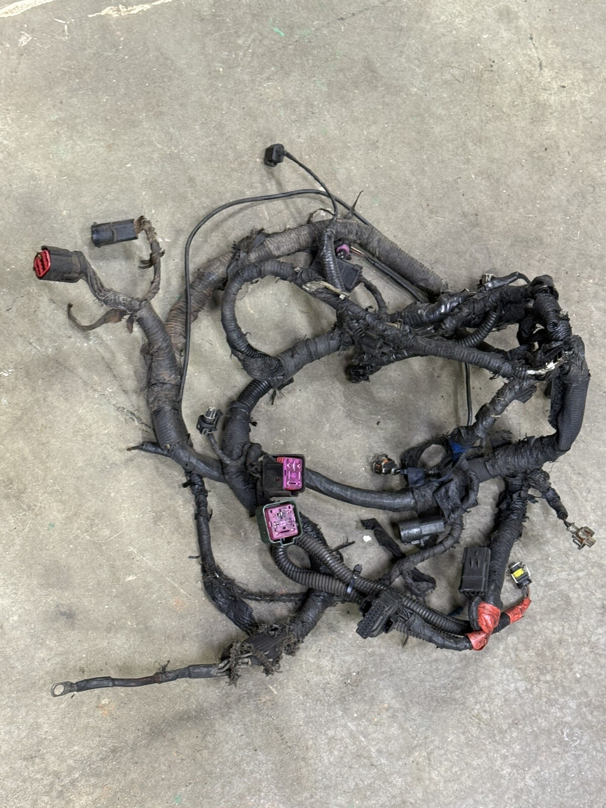 05-07 Ford F250 F350 OEM 6.0 6.0L Diesel Engine Wiring Harness 1855214C91