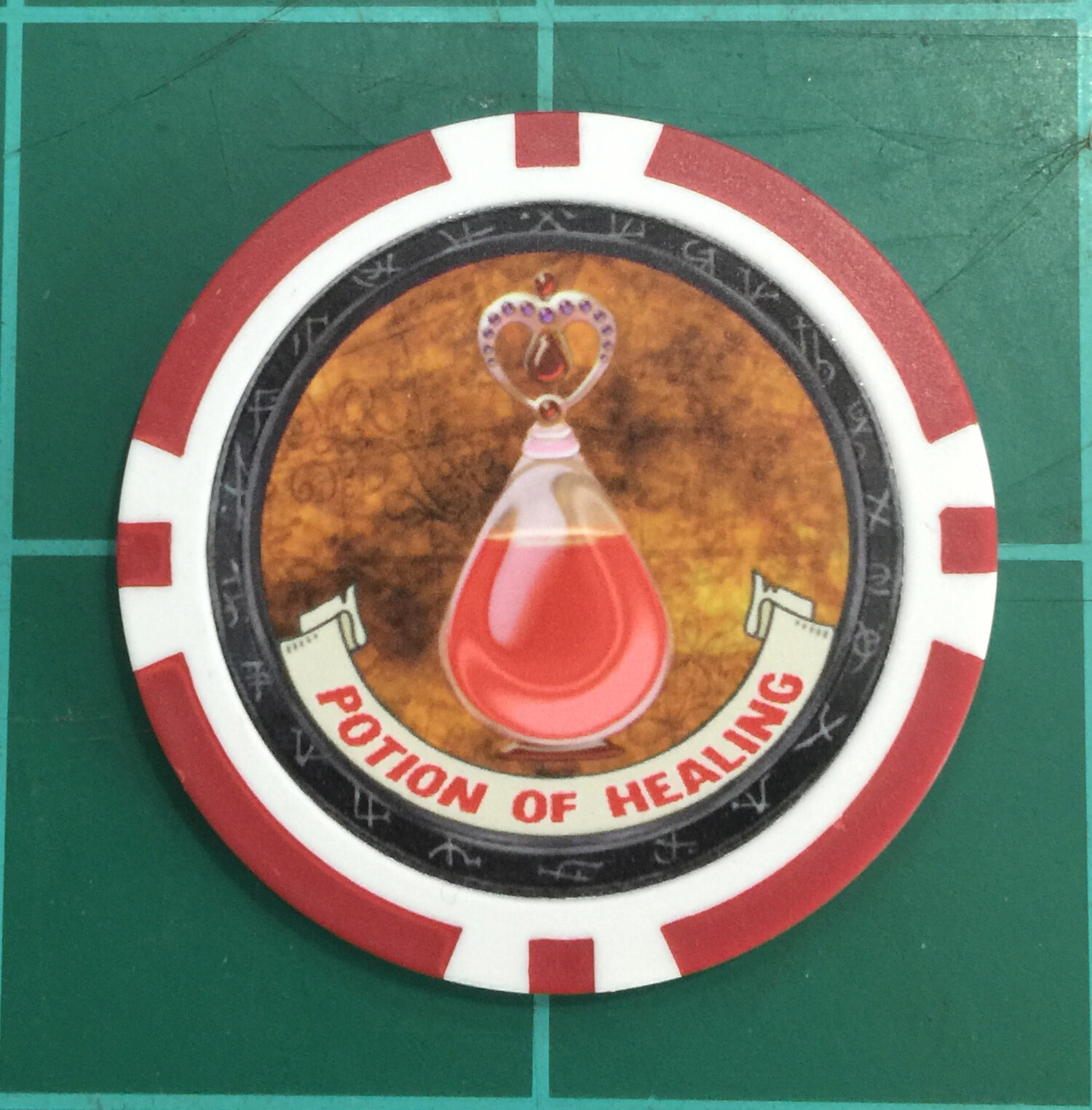 Magic Potion Tokens - Double Sided - RPG D&D Pathfinder - Use Drop Down Menu
