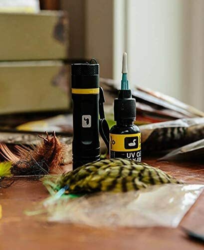 LOON OUTDOORS UV CLEAR FLY FINISH, Thin Flow, 1/2 oz.