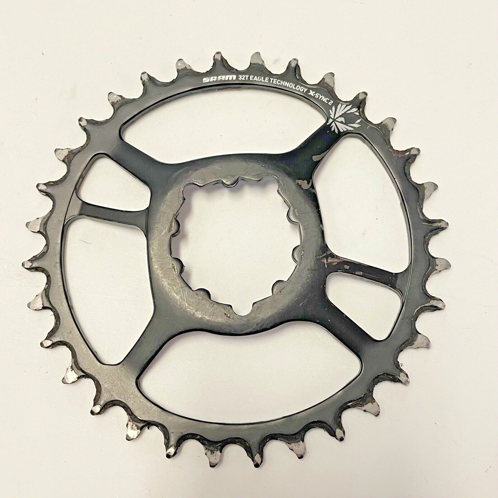SRAM X-Sync 2 Eagle Chainring 32t 11s Direct Mount 6mm Offset Black