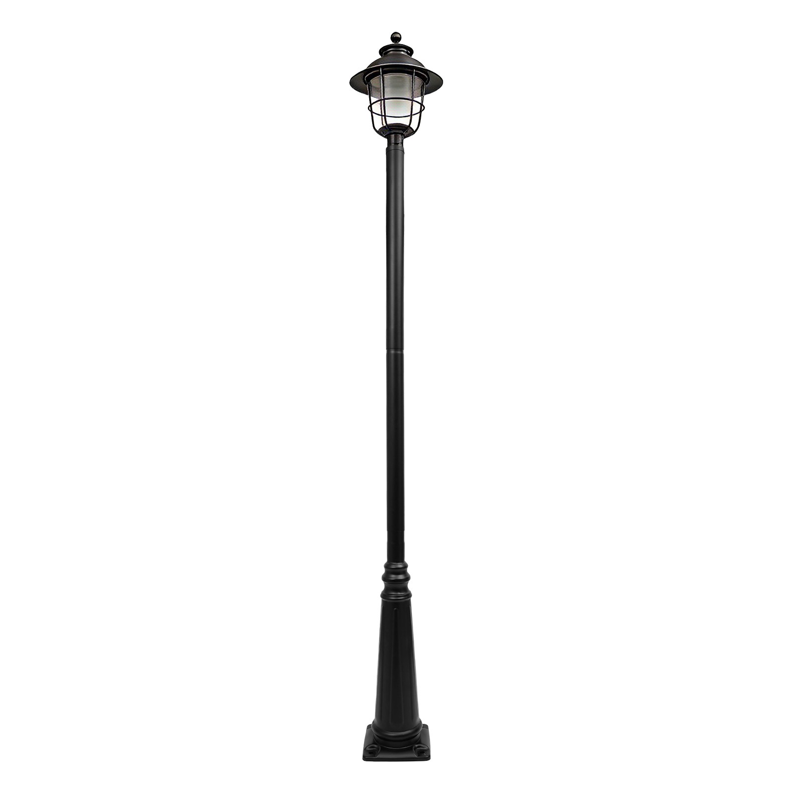 2.4m European Light Post,Split-Type Light Post,Floorstanding Outdoor Light Post