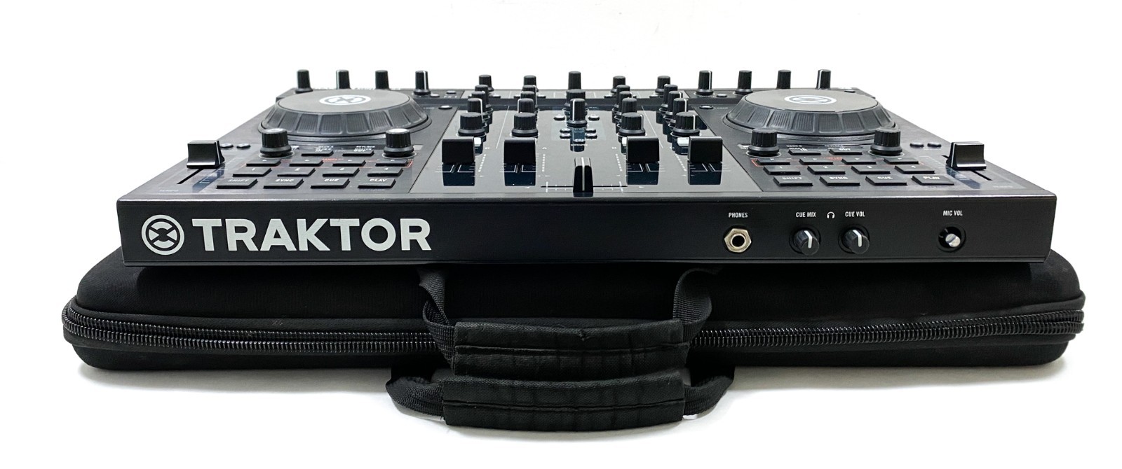 Native Instruments Traktor Kontrol TS4 MK1 DJ Controller w/AC Adapter & PC Cable