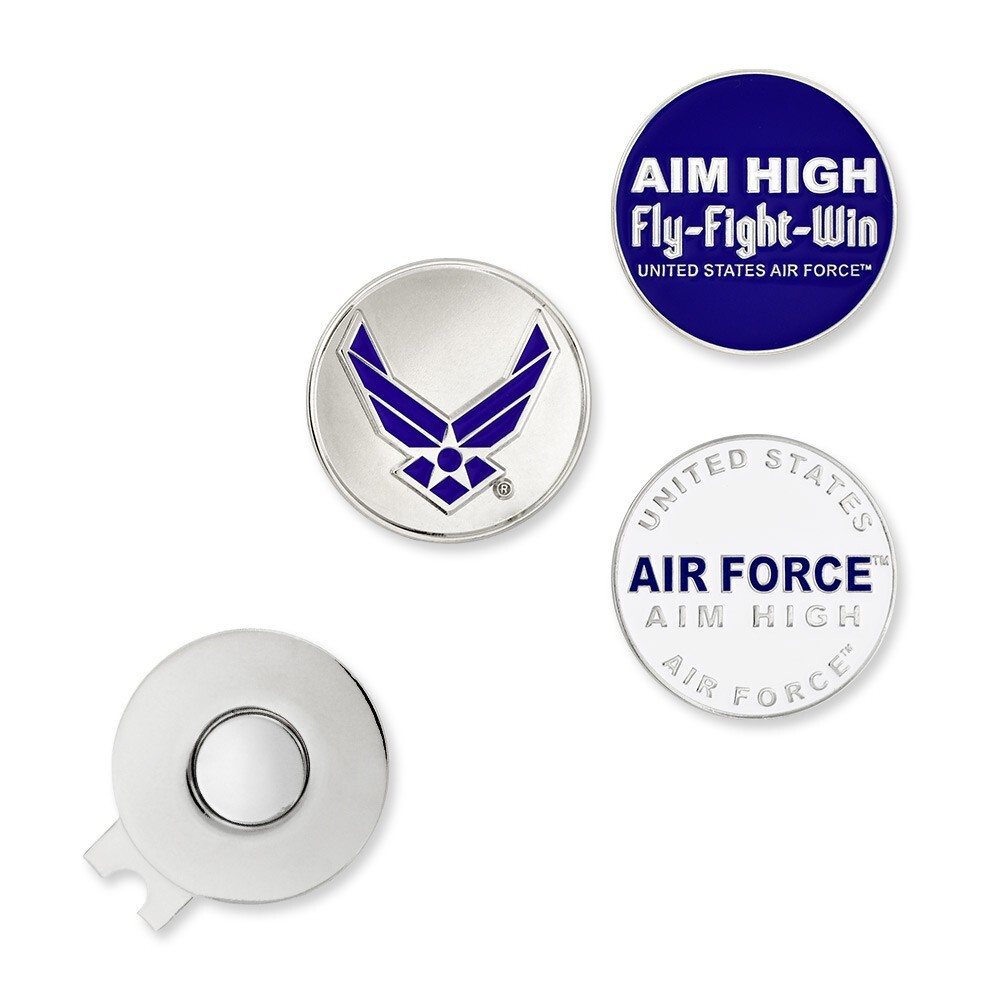 PinMart’s Officially Licensed USAF Golf Hat Clip and Ball Marker