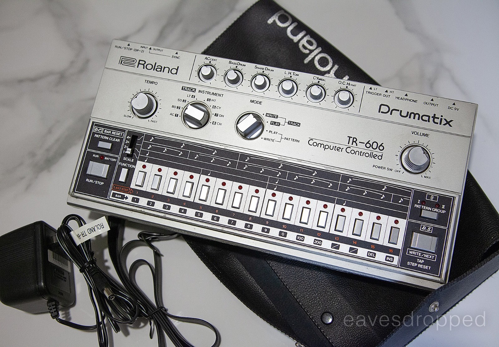 Roland TR-606 Drumatix Vintage Analog Drum Machine !! WORKS !! FREE SHIPPING !!