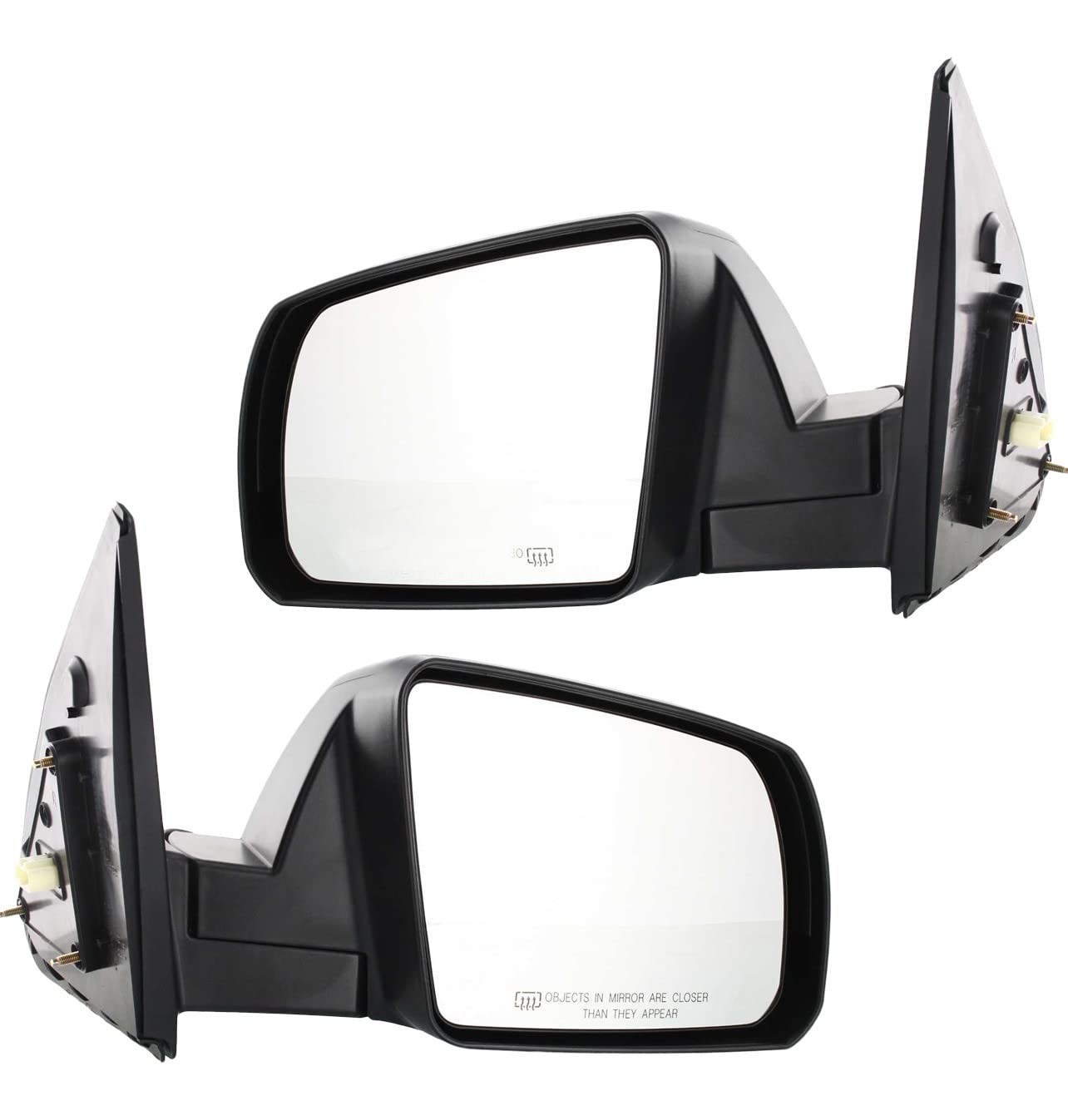 Heated Door Mirrors 07-13 Toyota Tundra Power Manual Fold Textured Cold Climate
