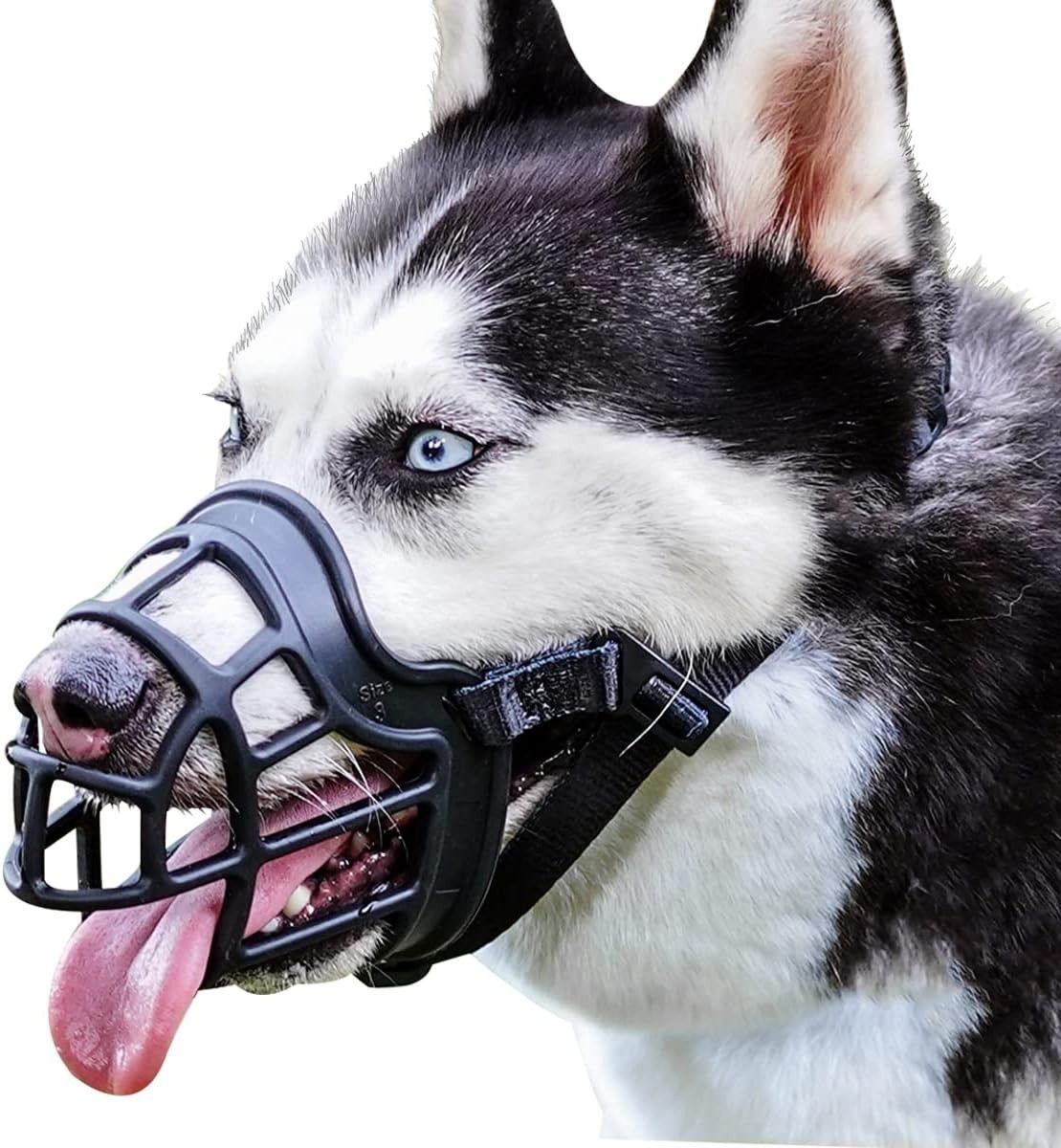 Malleable Silicone Dog Muzzle - Lightweight, Safe for Grooming & Training