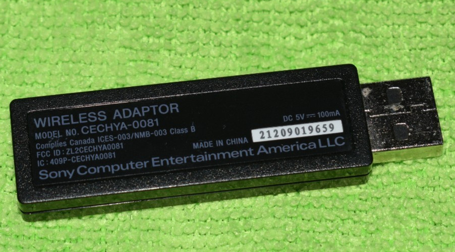 Playstation CECHYA-0081 Wireless Headset Adapter PS3 PS4
