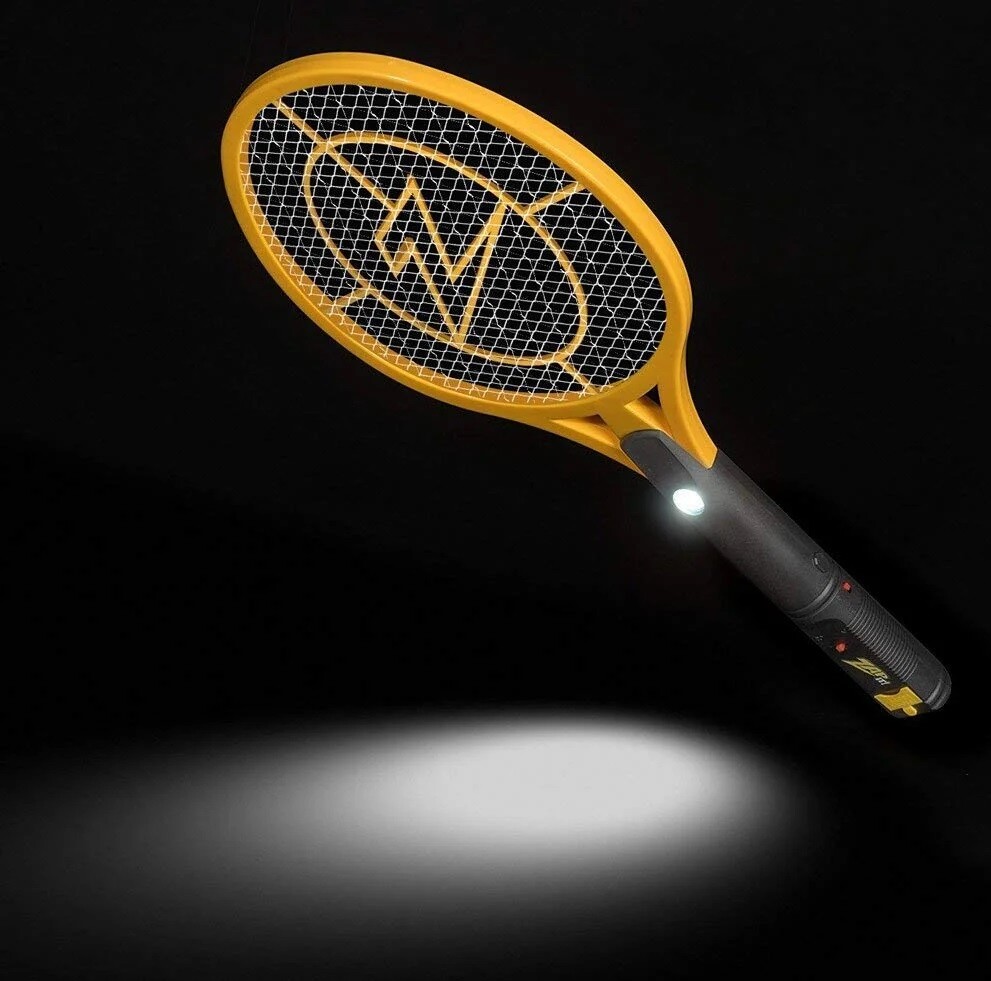 2-Pack ZAP IT! Bug Zapper Rechargeable Mosquito Fly Killer 4000 Volt Large Twin