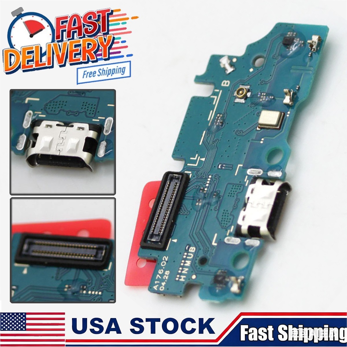 USB Charging Port Board Charger Dock Connector - Samsung Galaxy A17 5G SM-A176U