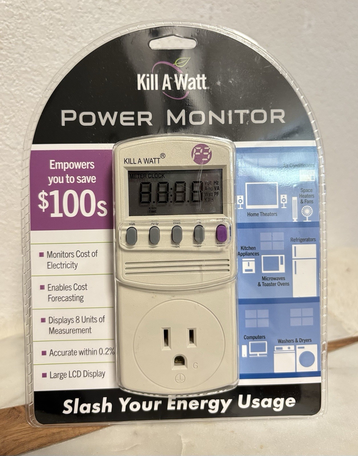 P3 Kill A Watt Power Monitor Electricity Usage Meter P4400 Factory Sealed NEW