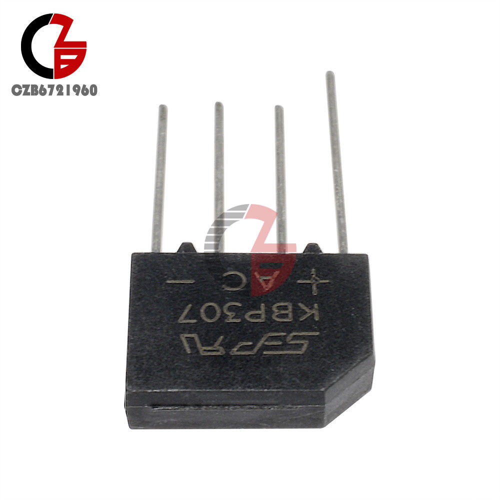 20PCS 3A/700V KBP307 Rectifier Flat bridge Bridge Rectifier