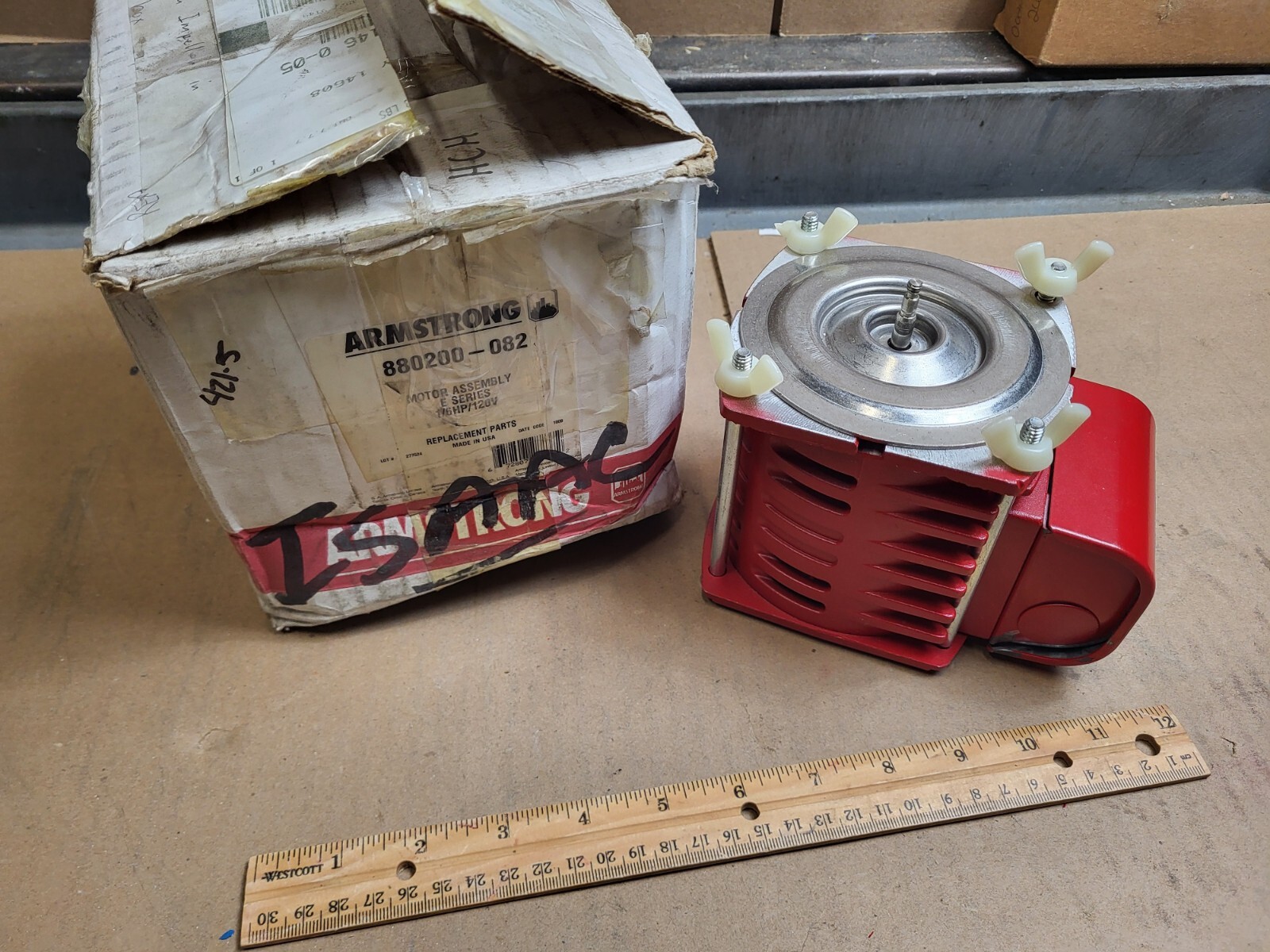 Armstrong Pump Motor Assembly 880200-082 120V 1/6HP