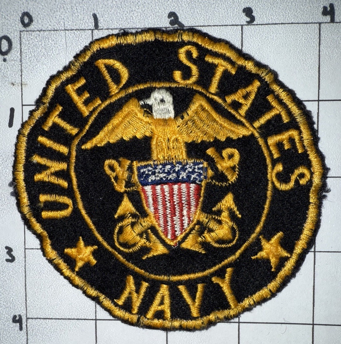 Vietnam War - 1970s United States Navy Felt Patch (20)