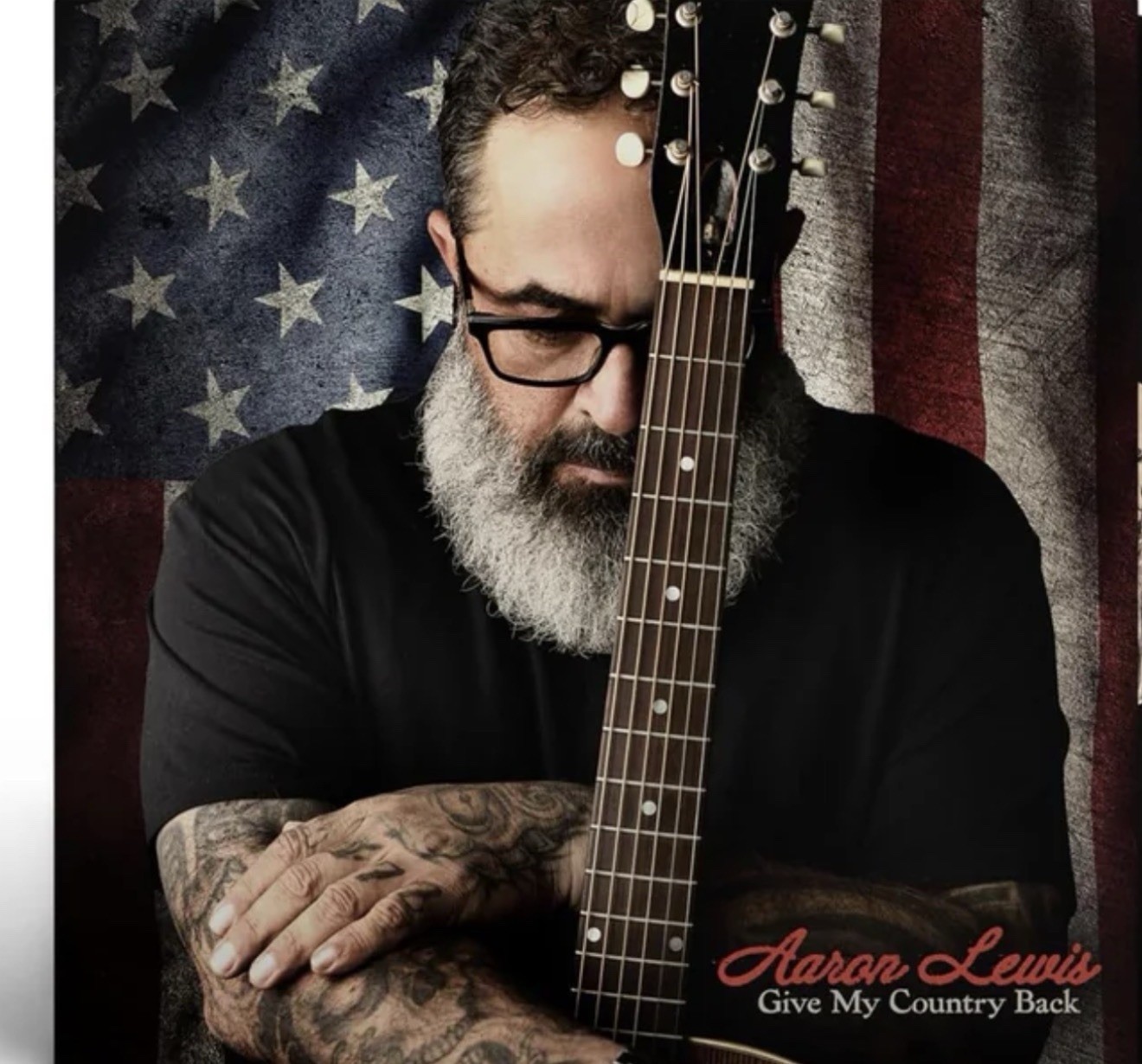 Aaron Lewis - Give My Country Back Limited Exclusive CD Country, Music, New