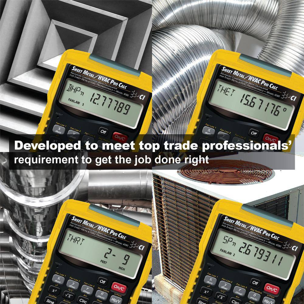 Sheet Metal/Hvac Pro Calc Calculator