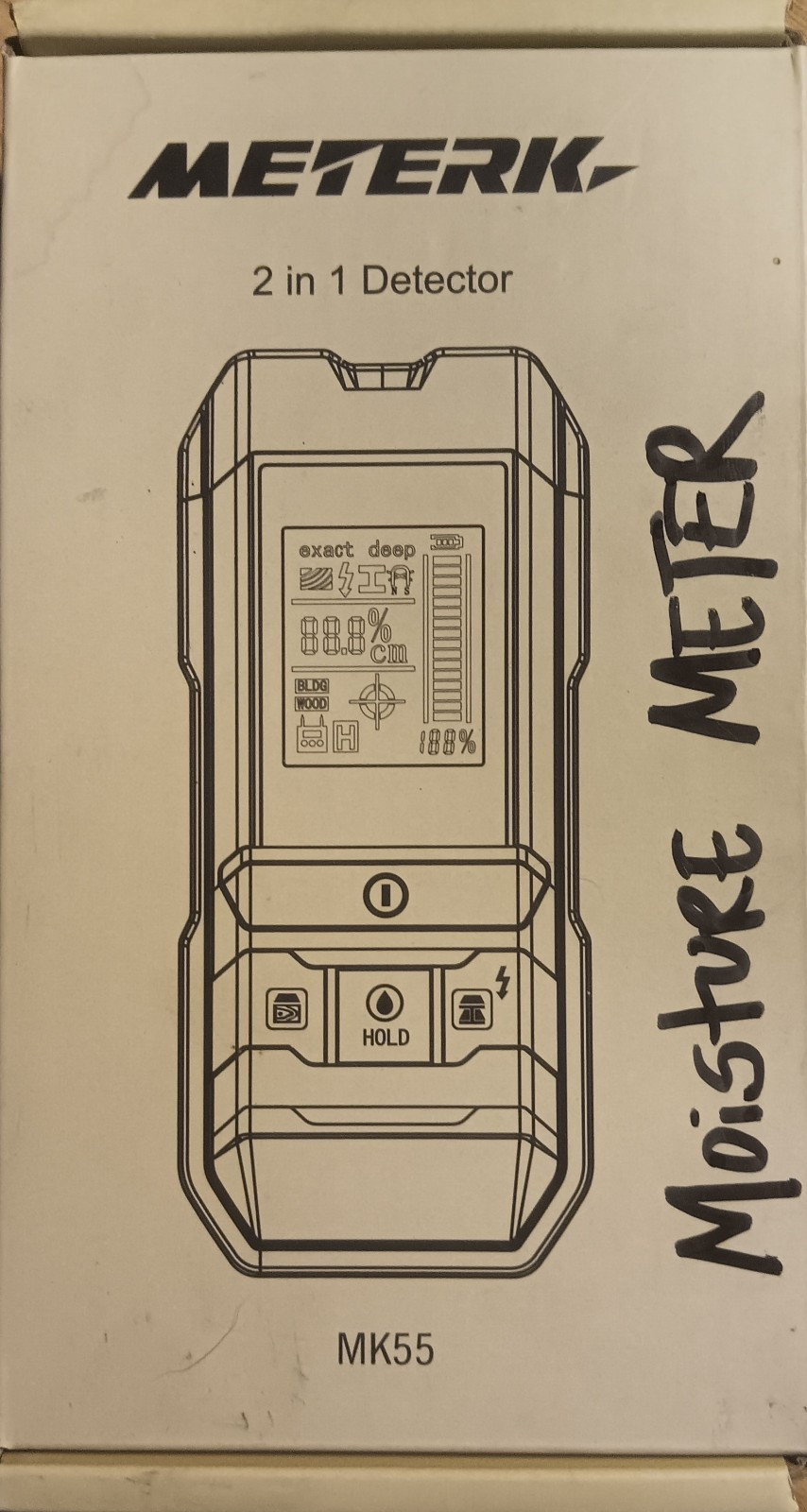 METERK 2 IN 1 MOISTURE METER Mk55 (NEW)