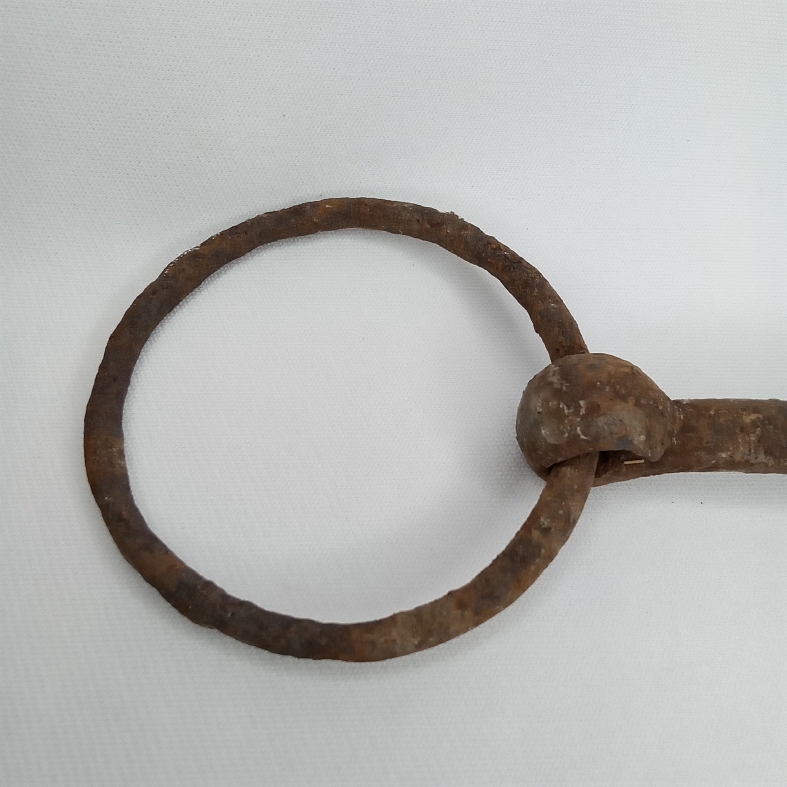 Antique Iron O Ring Horse Bit Snaffle Bit Style Mullen Jointed Mouthpiece 1900s