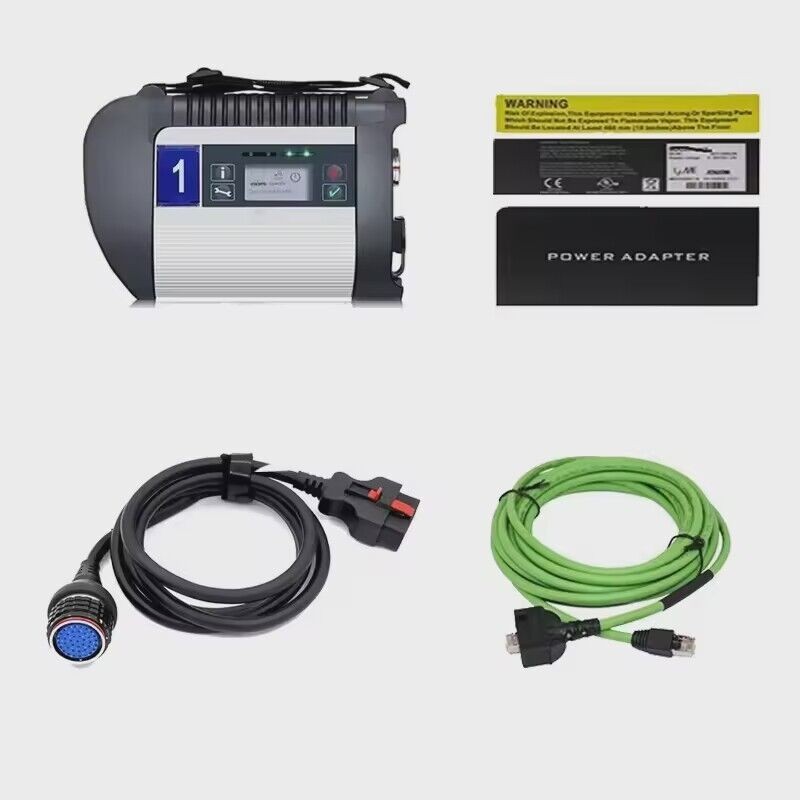 MB Star C4 PLUS DOIP Diagnosis Tool Main unit +16pin Cable And LAN Cable