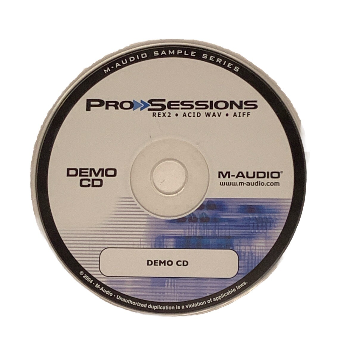 M-Audio Pro Sessions Sample Series  REX2 ACID Wave AIFF "Demo CD" 2005