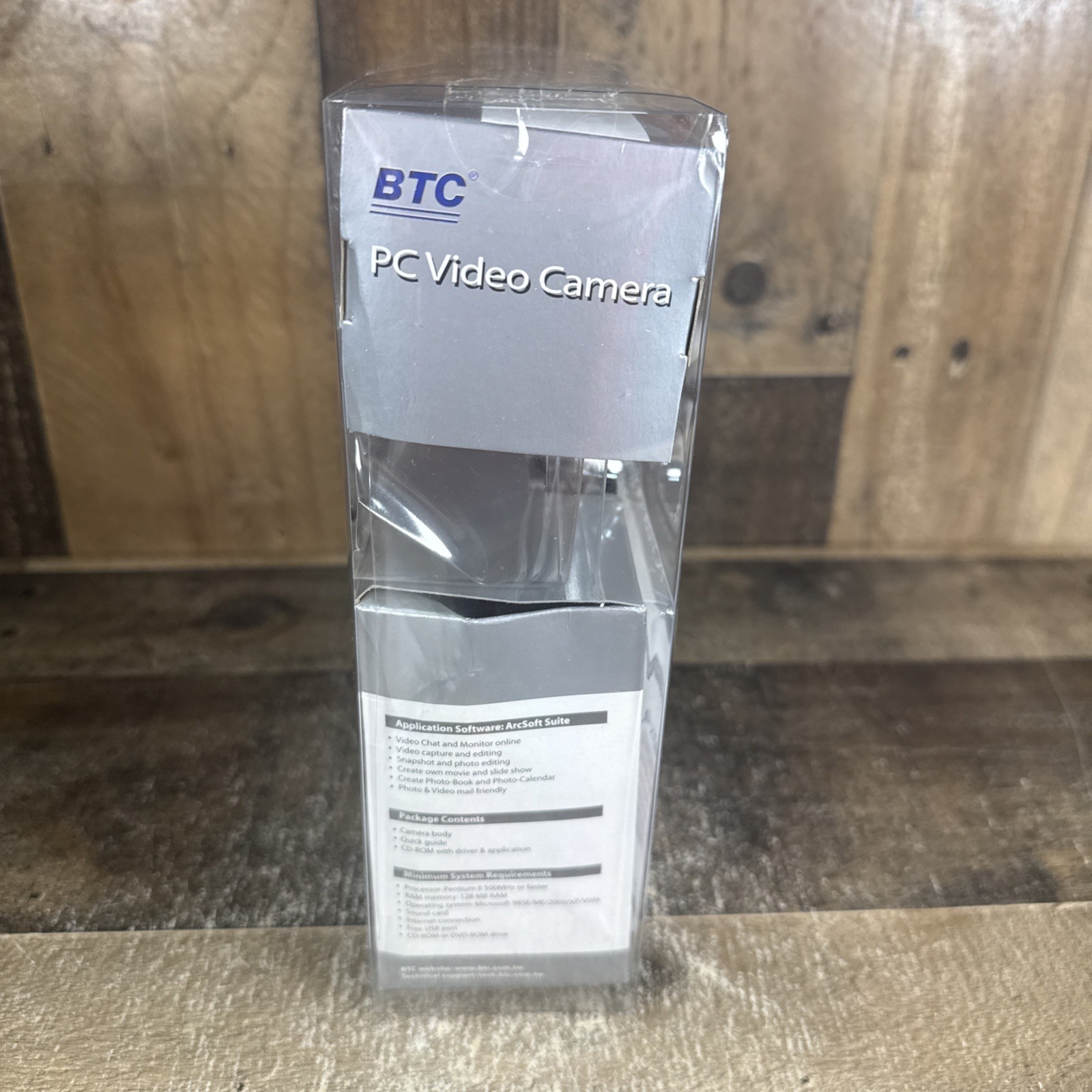 BTC PC Video Camera USB Flexible Bendable Gooseneck for Windows, Video & Sound