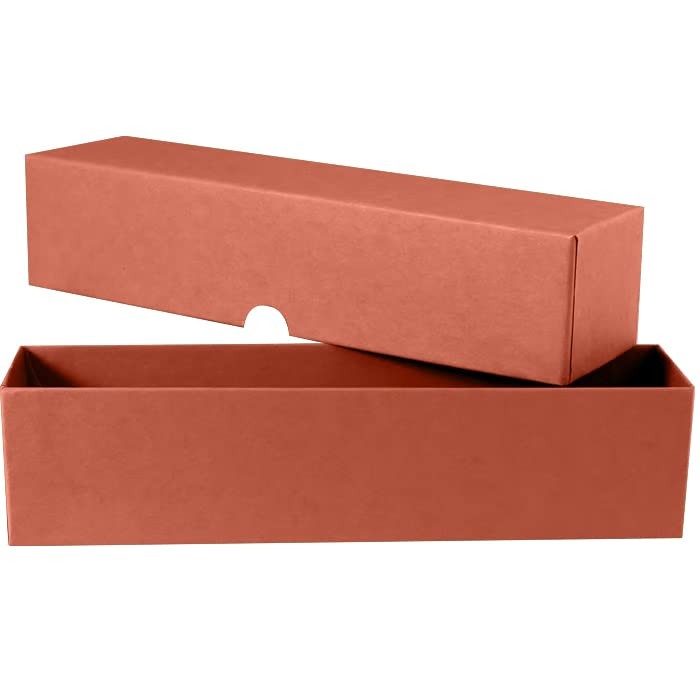 Guardhouse 8½" Single Row Storage Box for 2 x 2 2 x 2 Single, Quarter Orange