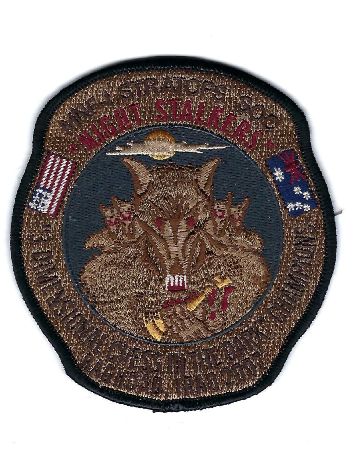 MULTI NATIONAL FORCE-STRATOPS SOC NIGHT STALKERS  patch
