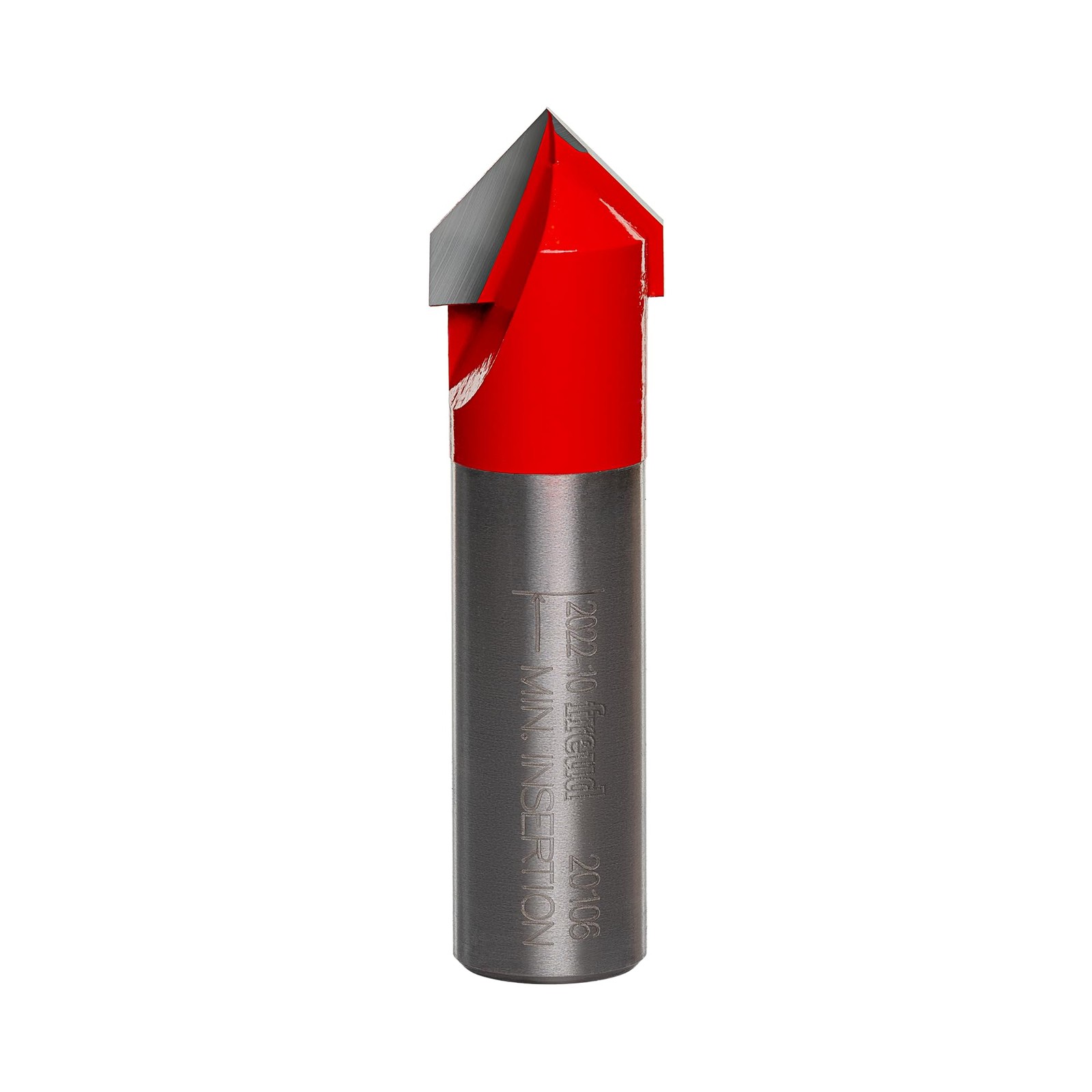 Freud 20-106 5/8" V Grooving Bit 90° 1/2" Shank 2-1/4" Length