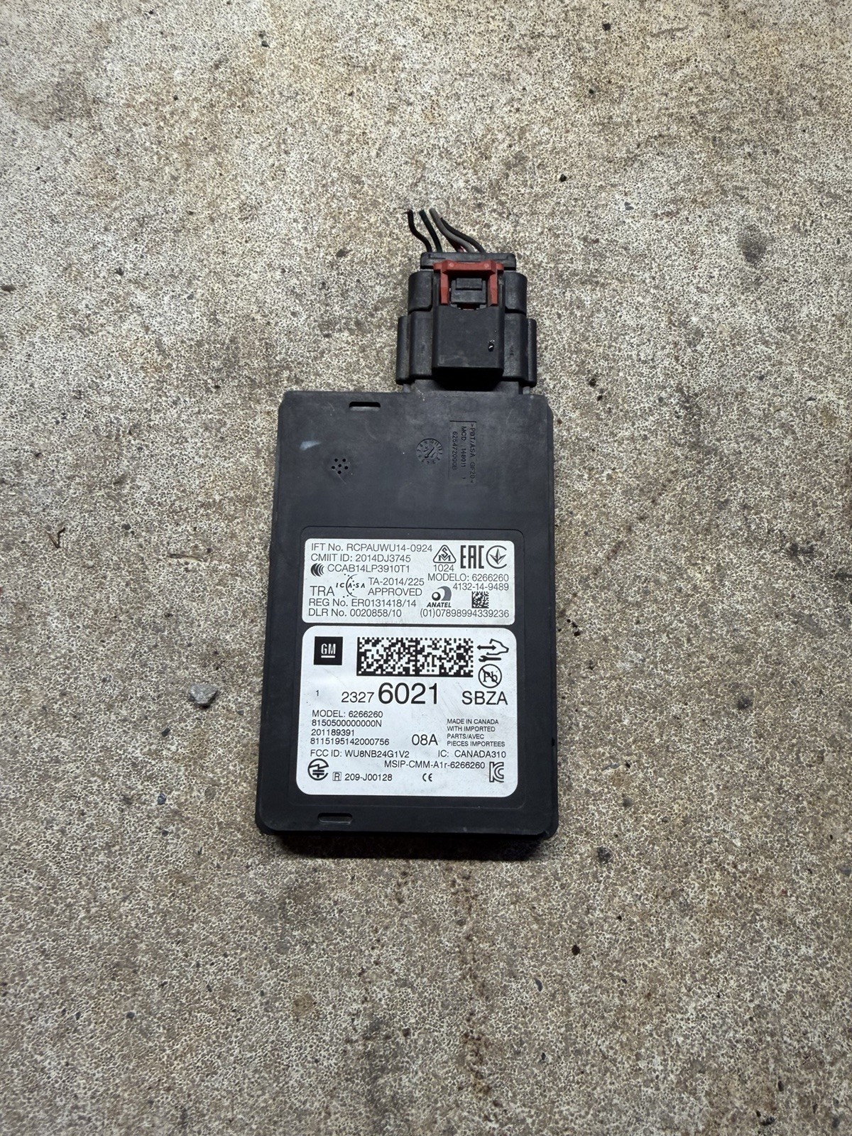 2016-2017 Cadillac ATS CTS Rear Blind Spot Radar Sensor OEM 23276021