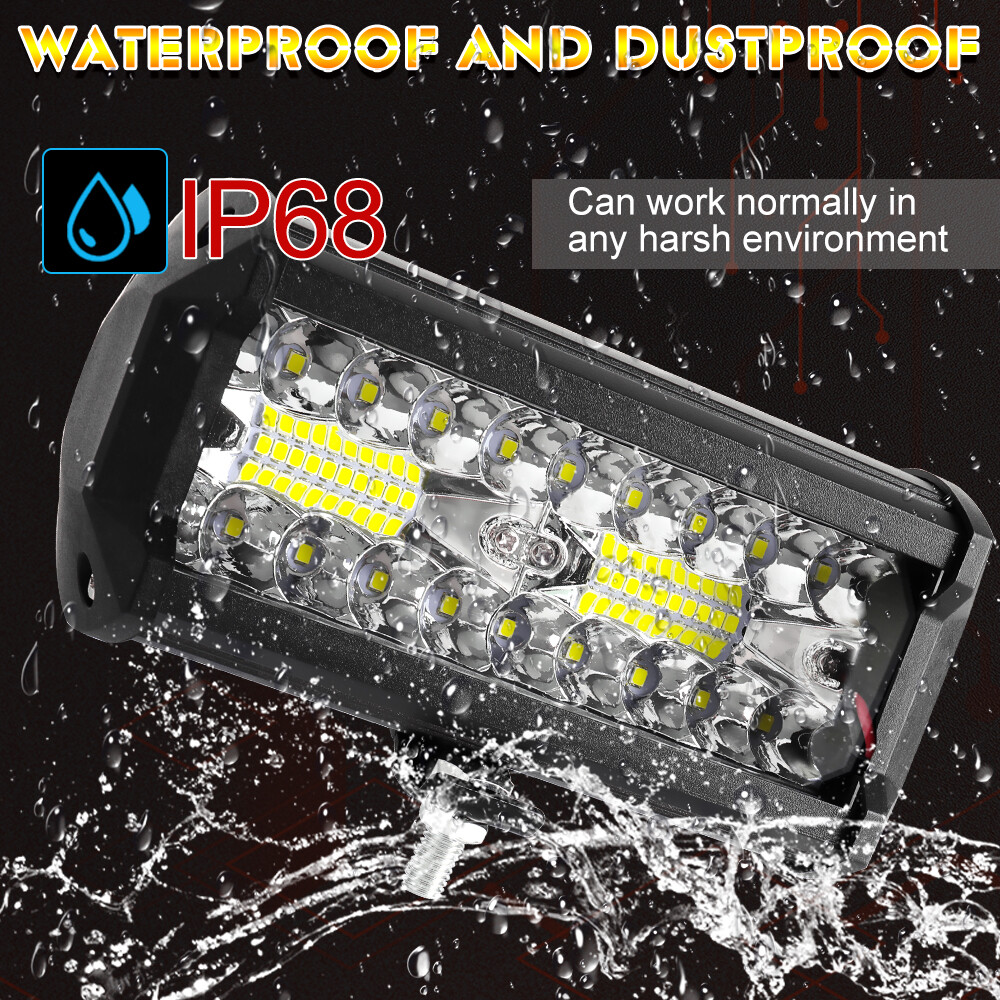 2PCS 7'' LED WORK LIGHTS for Caterpillar Construction Equipment Forklift Tractor