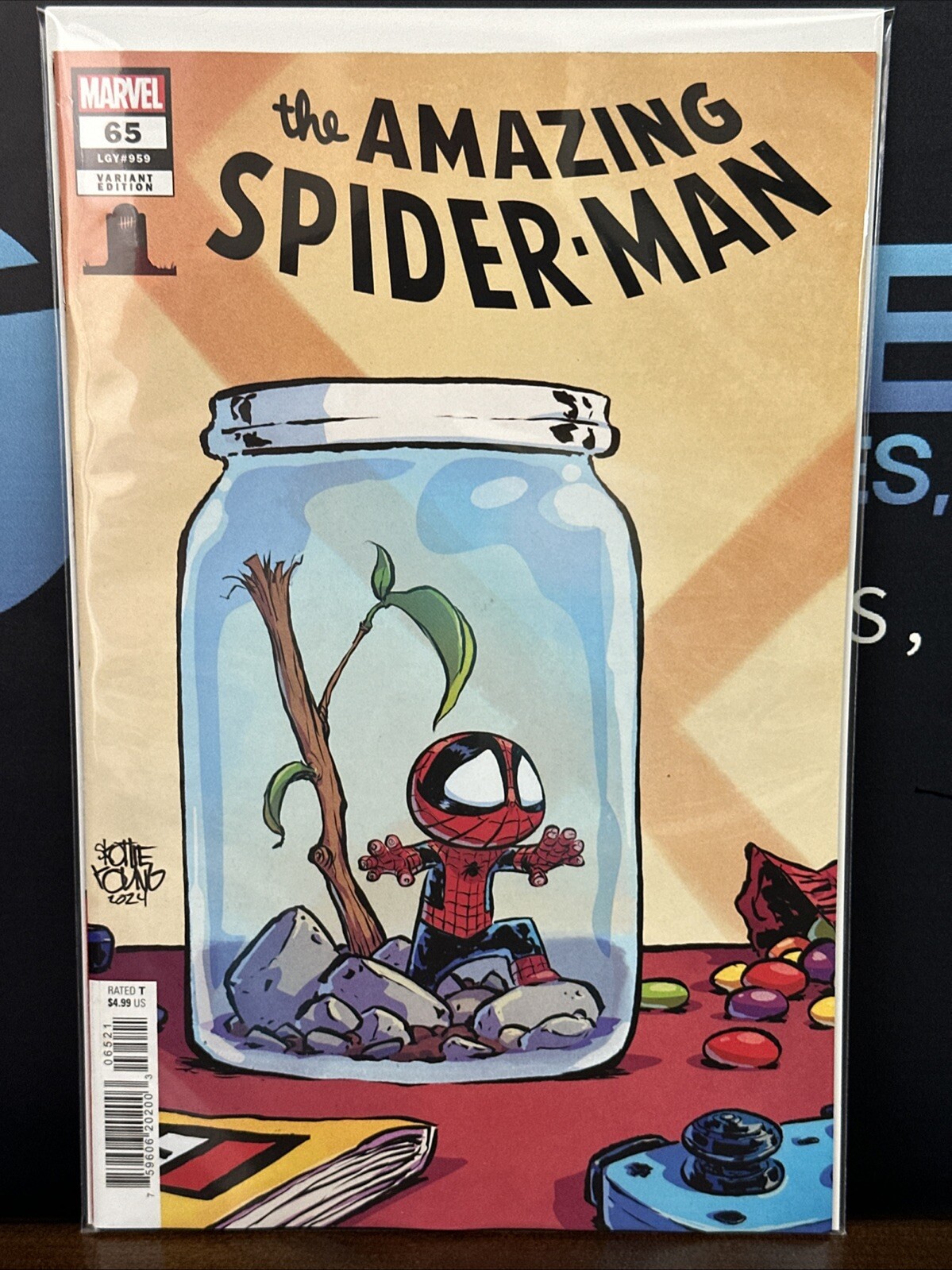 The Amazing Spider-Man #65 Skottie Young Cover (2025)