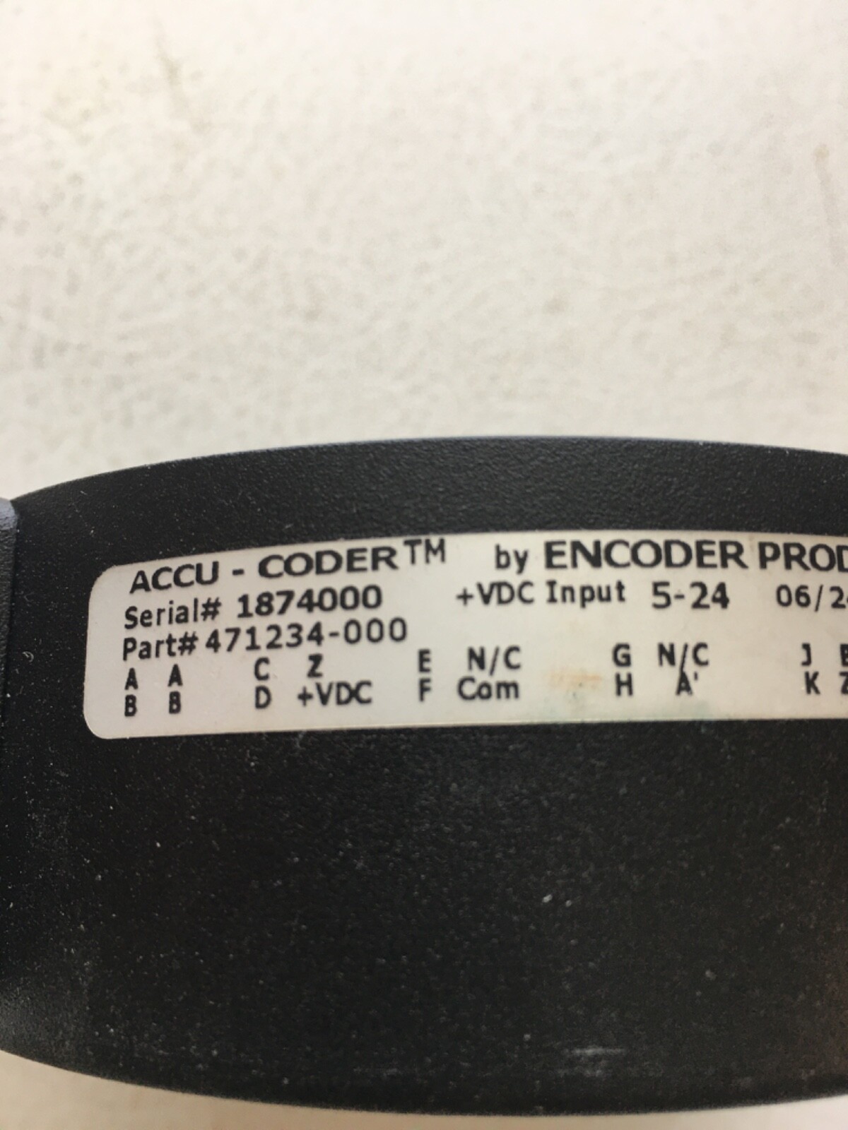 ACCU-CODER 471234-000 incoder (bin34)