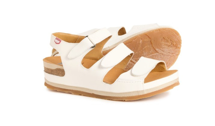 On Foot Women's Made in Spain Sandalia 201 Slingback Platform Sandals - Leather