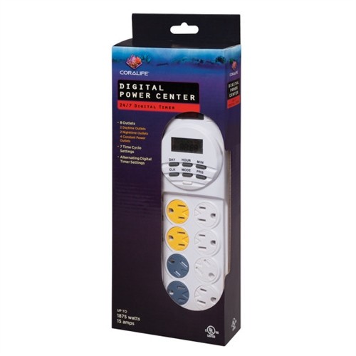 Digital Power Center Day/Night Timer - Coralife