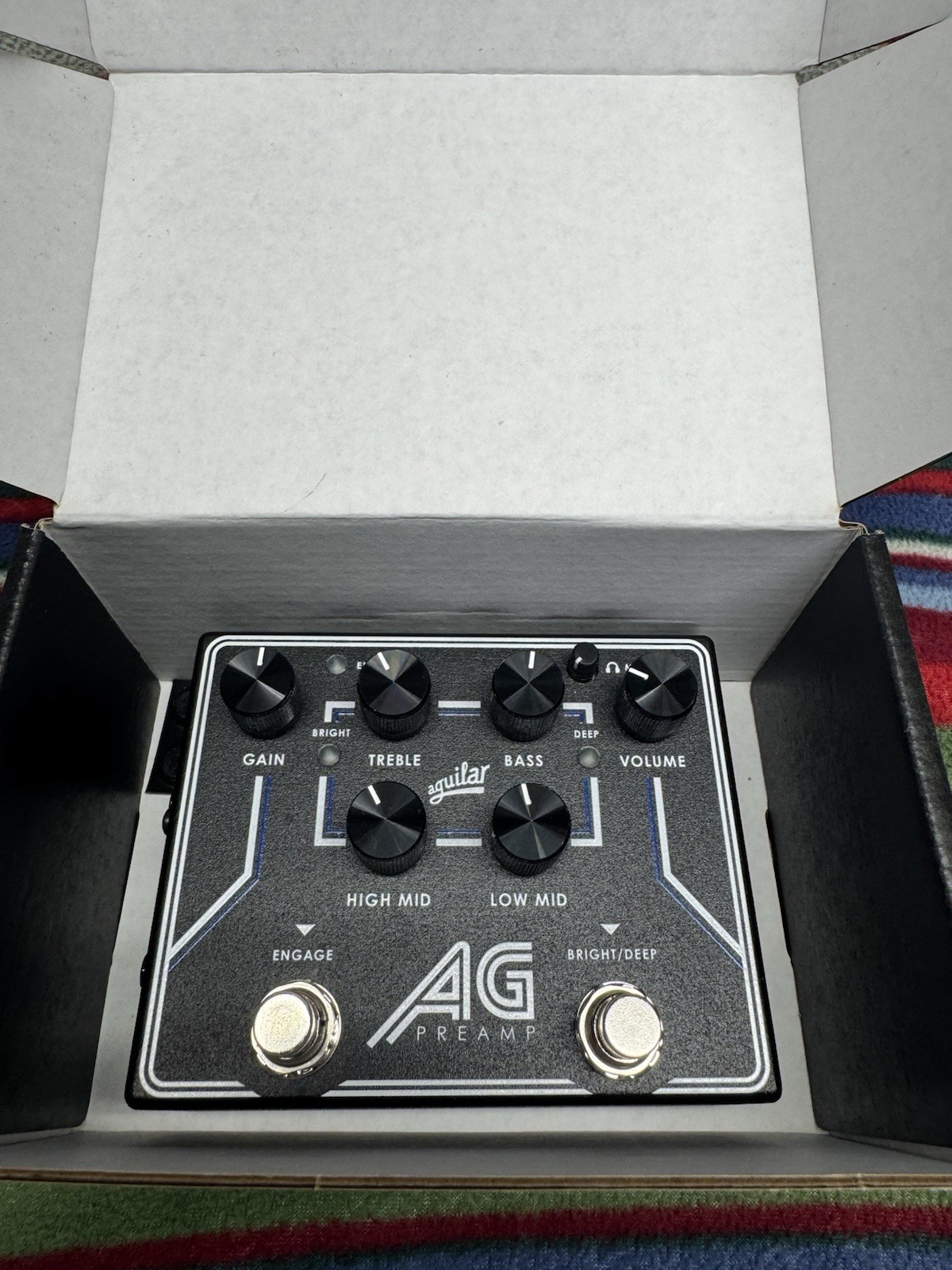 Aguilar AG DI/Preamp Bass Effects Pedal