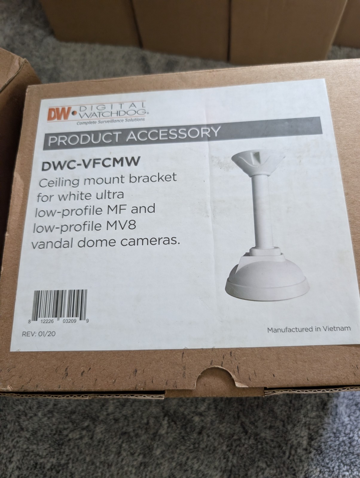 Digital Watchdog DWC-VFCMW Ceiling Mount Bracket