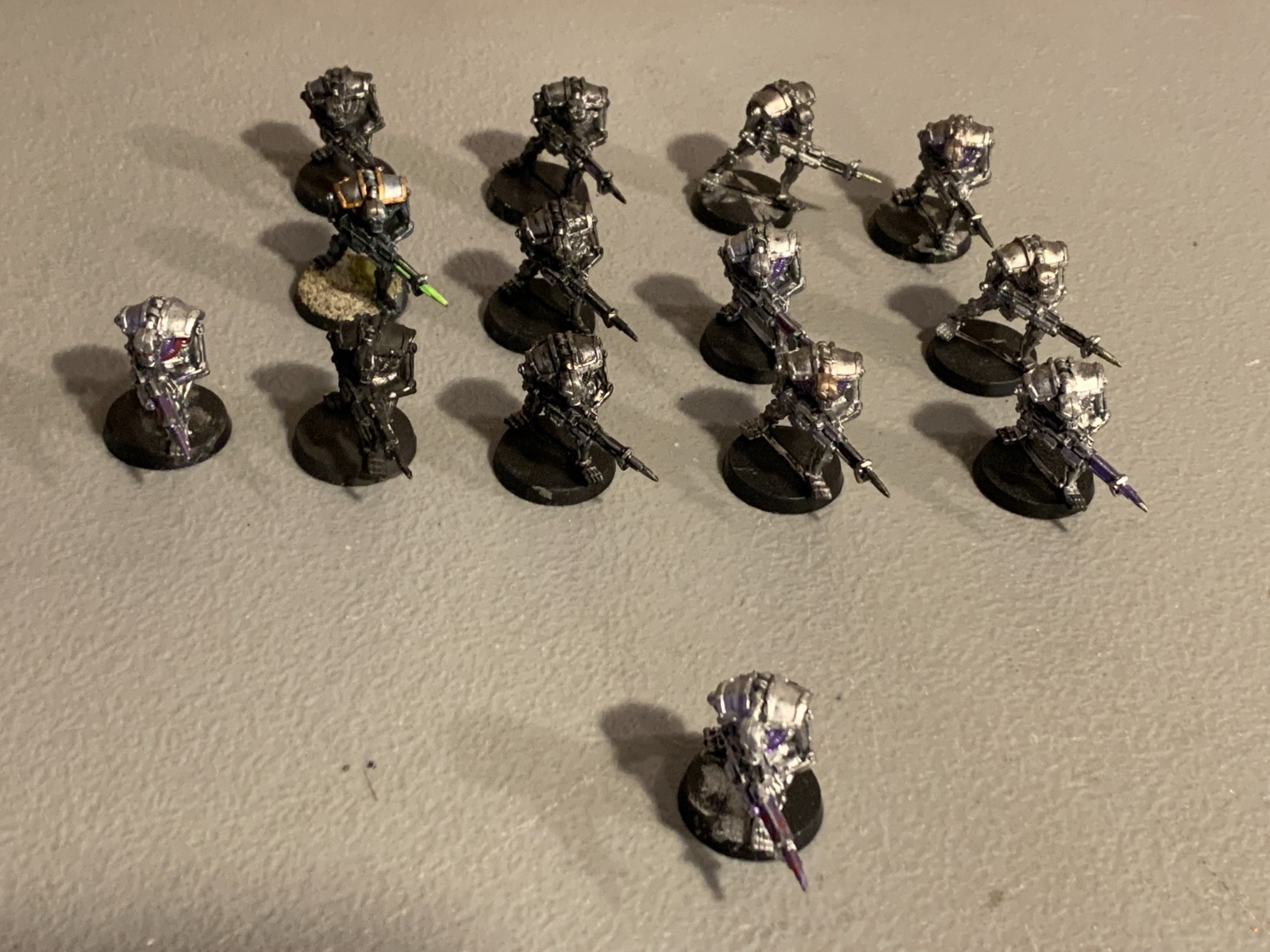 A40166 WARHAMMER 40K NECRONS OOP METAL WARRIOR QTY VARIABLE LISTING FOR ONE MINI