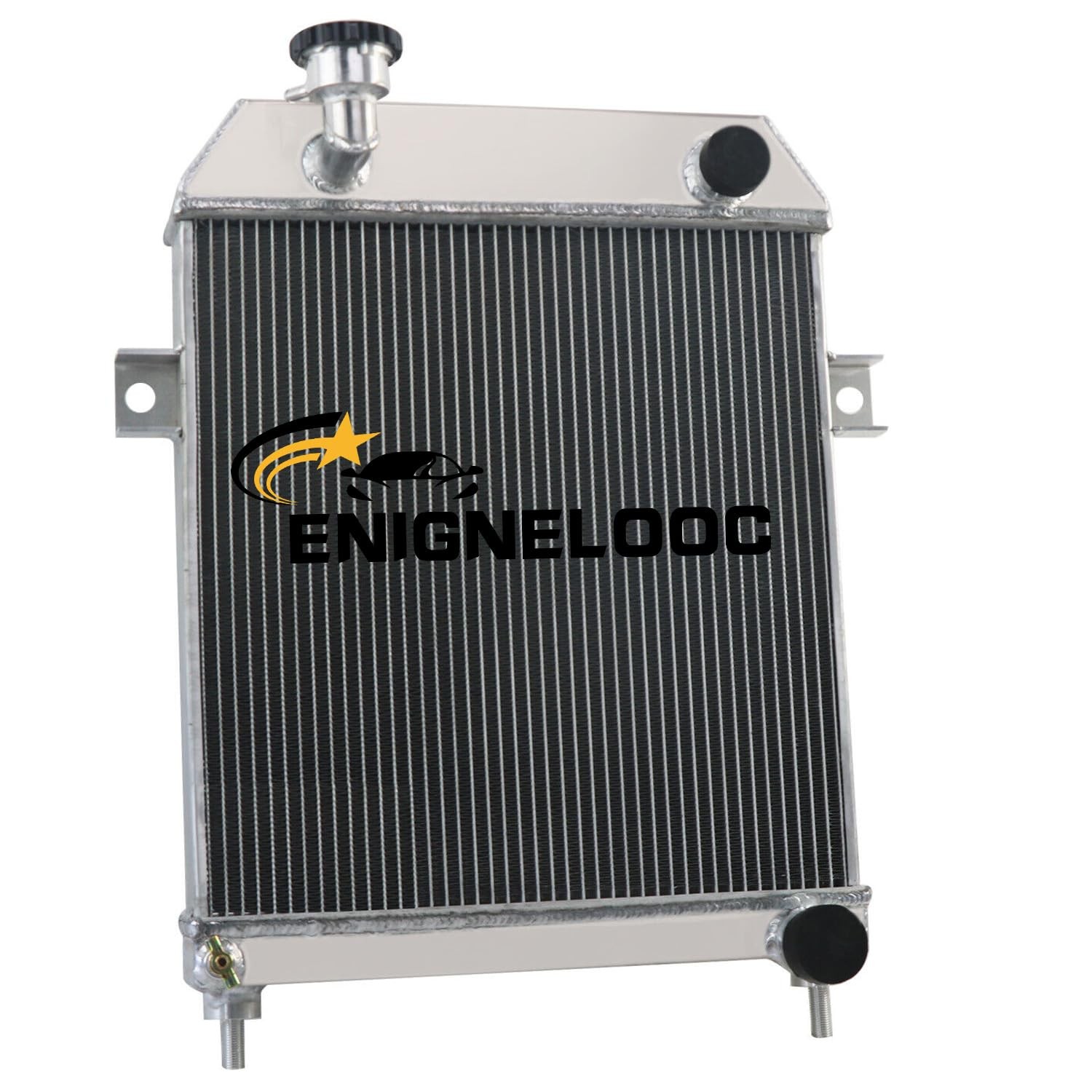 4 Row Core Aluminum Radiator for 1959-1967 Mark 2 MK2 2.5L V8 MT Replacement
