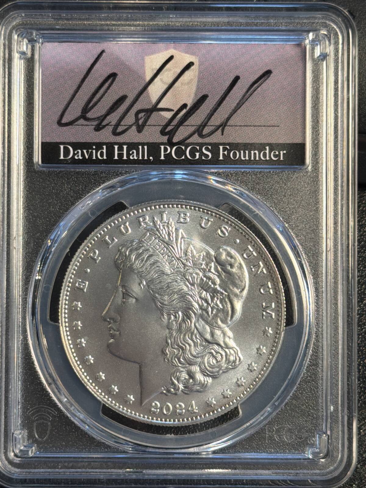 2024 Modern Morgan Dollar PCGS MS-70 Morgan Dollar FDI David Hall