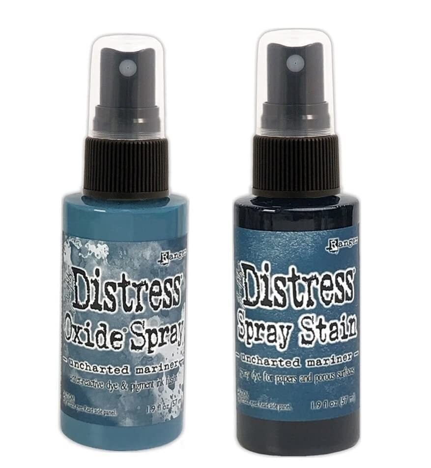 Uncharted Mariner Distress Spray Stain + Oxide Spray - Tim Holtz Bundle - Ranger