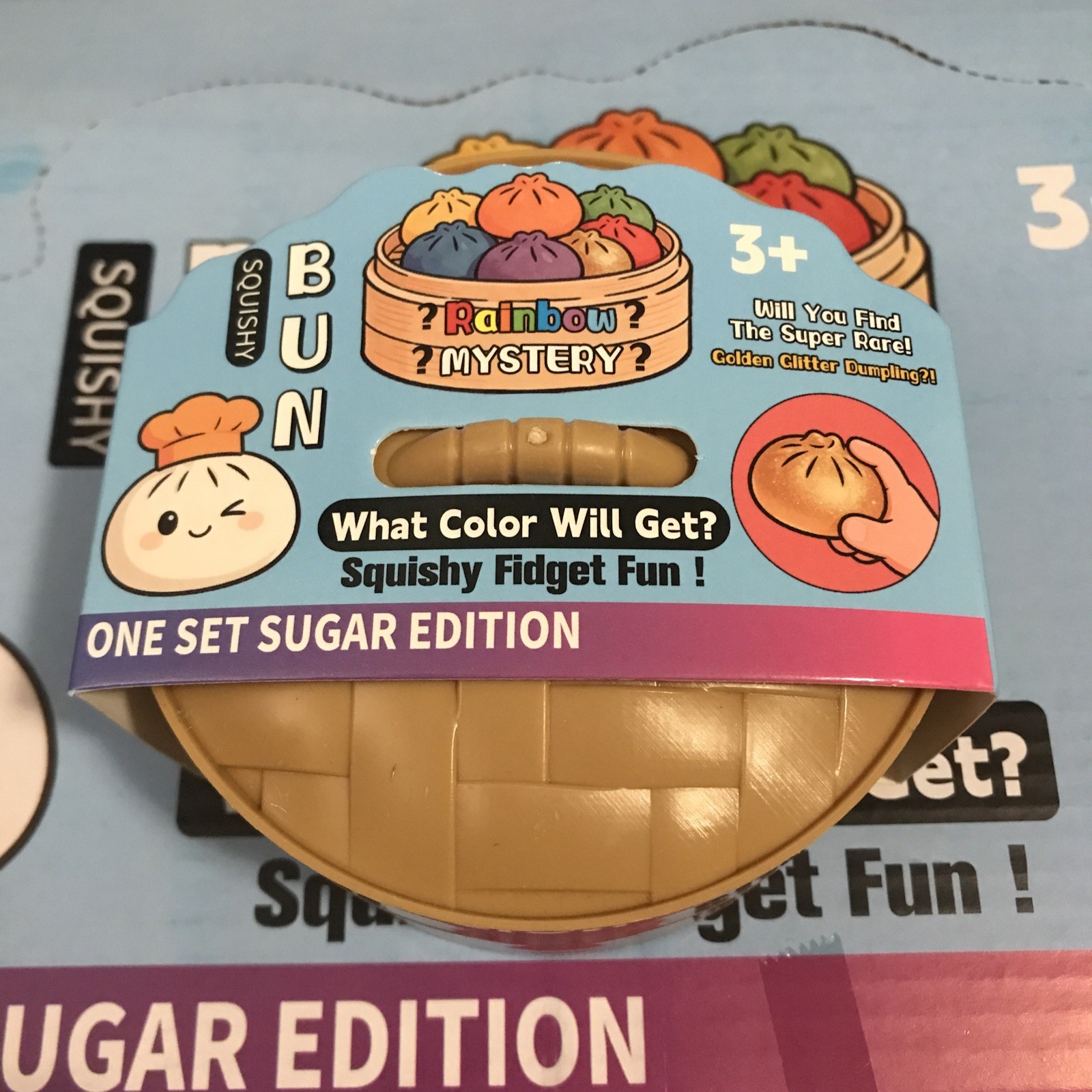 Squishy Bun Rainbow Mystery