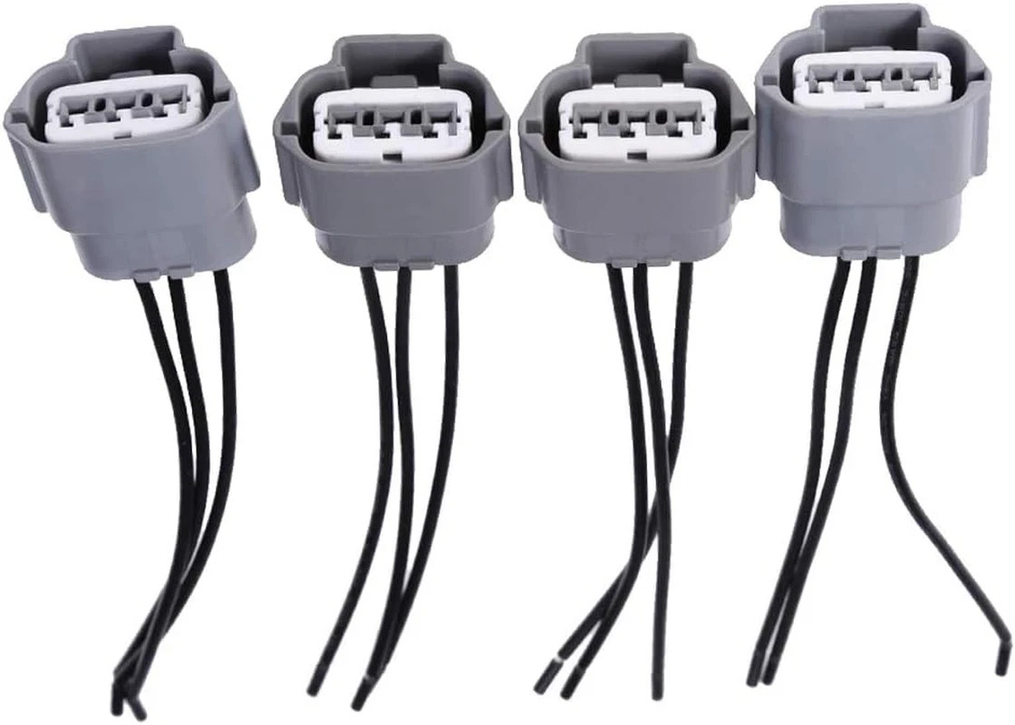 4PCS Ignition Coil Wiring Harness Connectors Fit for Nissan Altima Sentra Infini