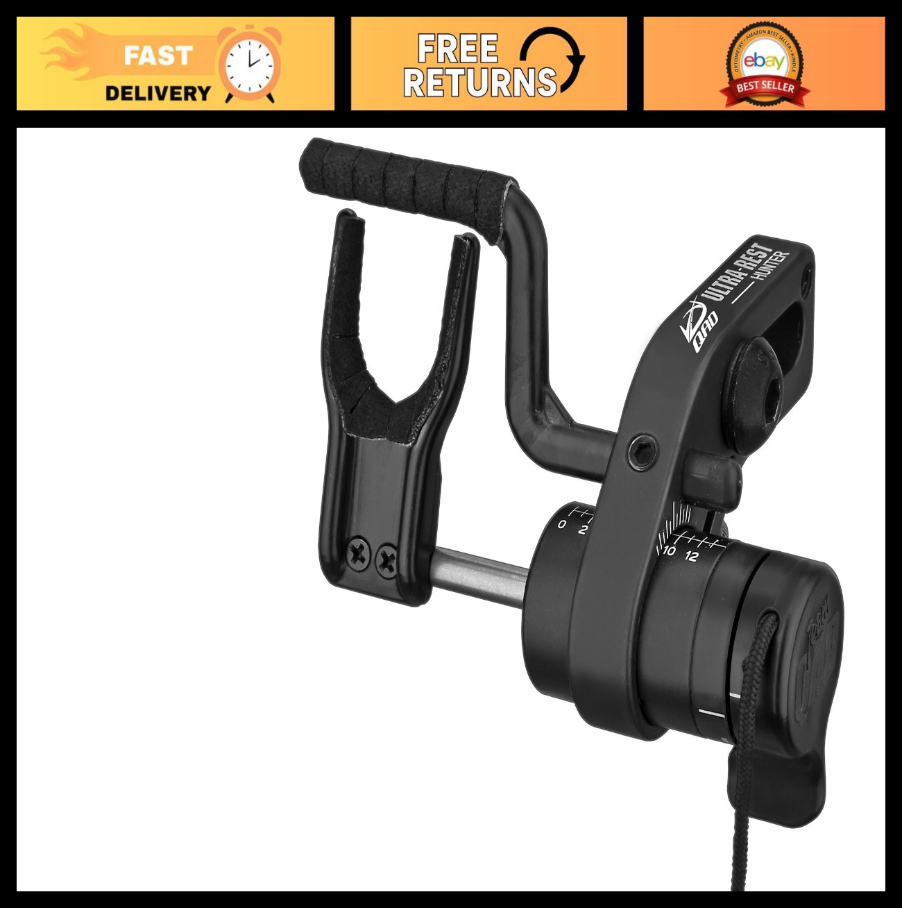 Ultra Drop Away Arrow Rest for Right-Handed Archery - Precision Hunter Accessory