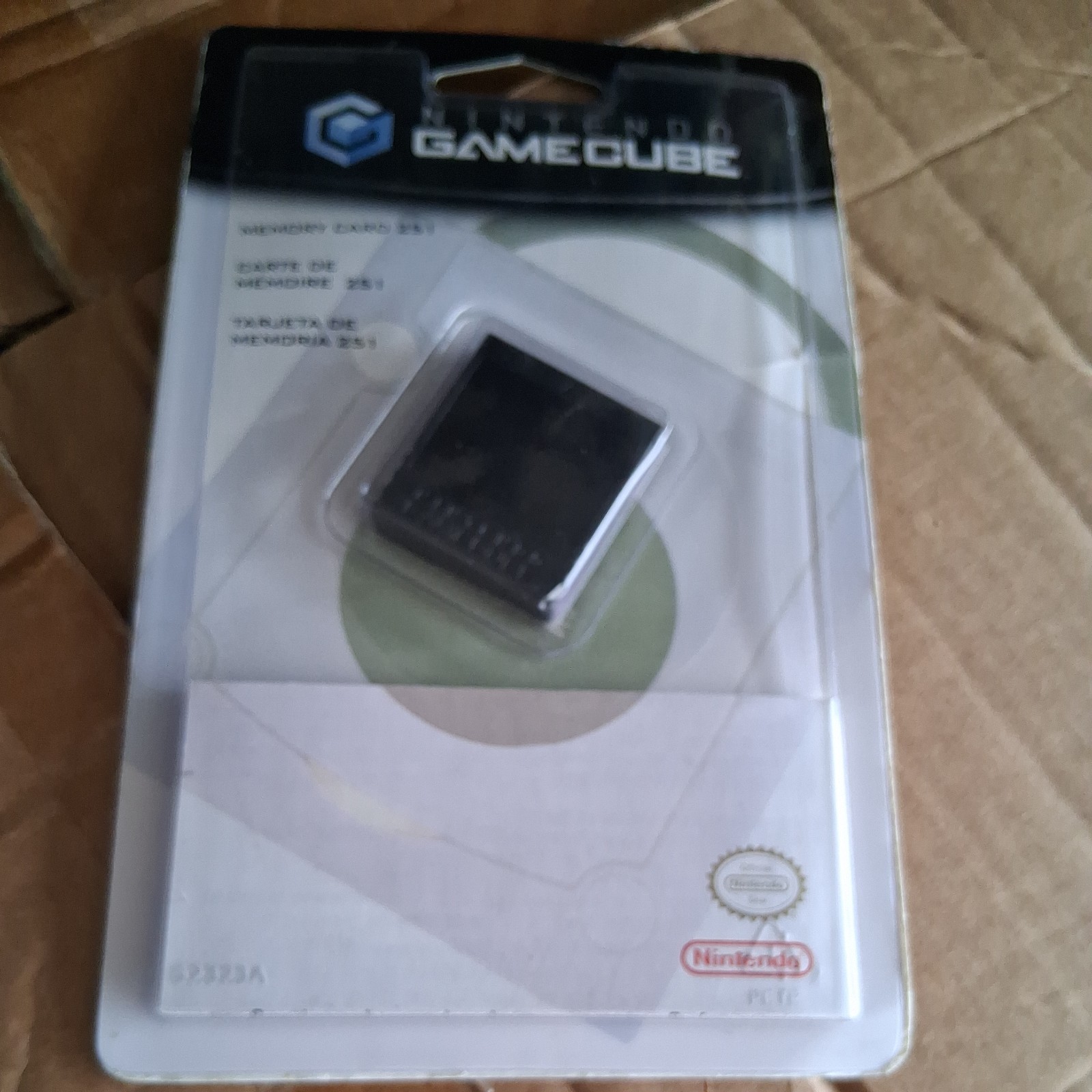 Nintendo GameCube Memory Card 251 Blocks New Sealed Untouched