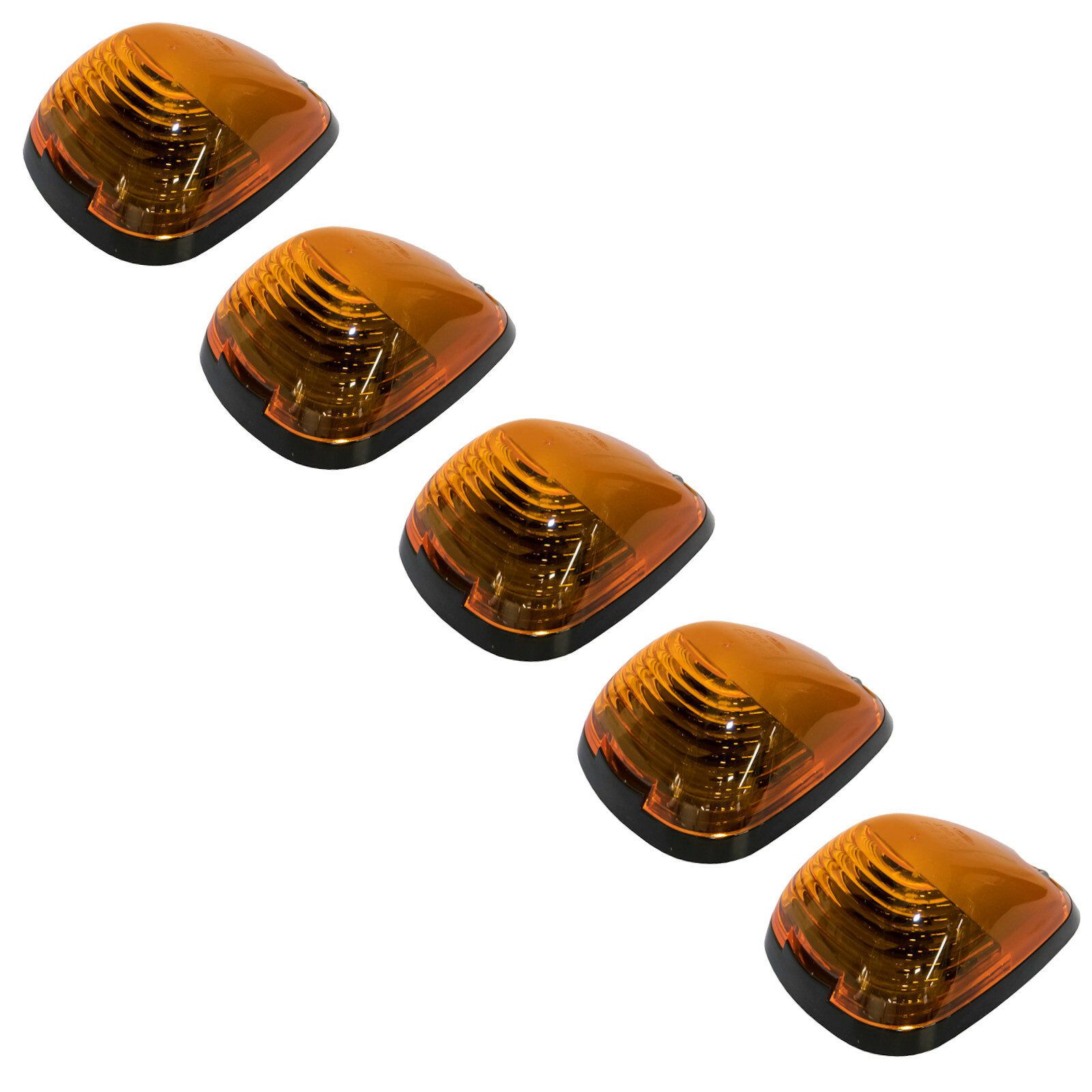 NEW OEM 99-16 Ford Super Duty Cab Marker Roof Running Clearance Lights Set 5