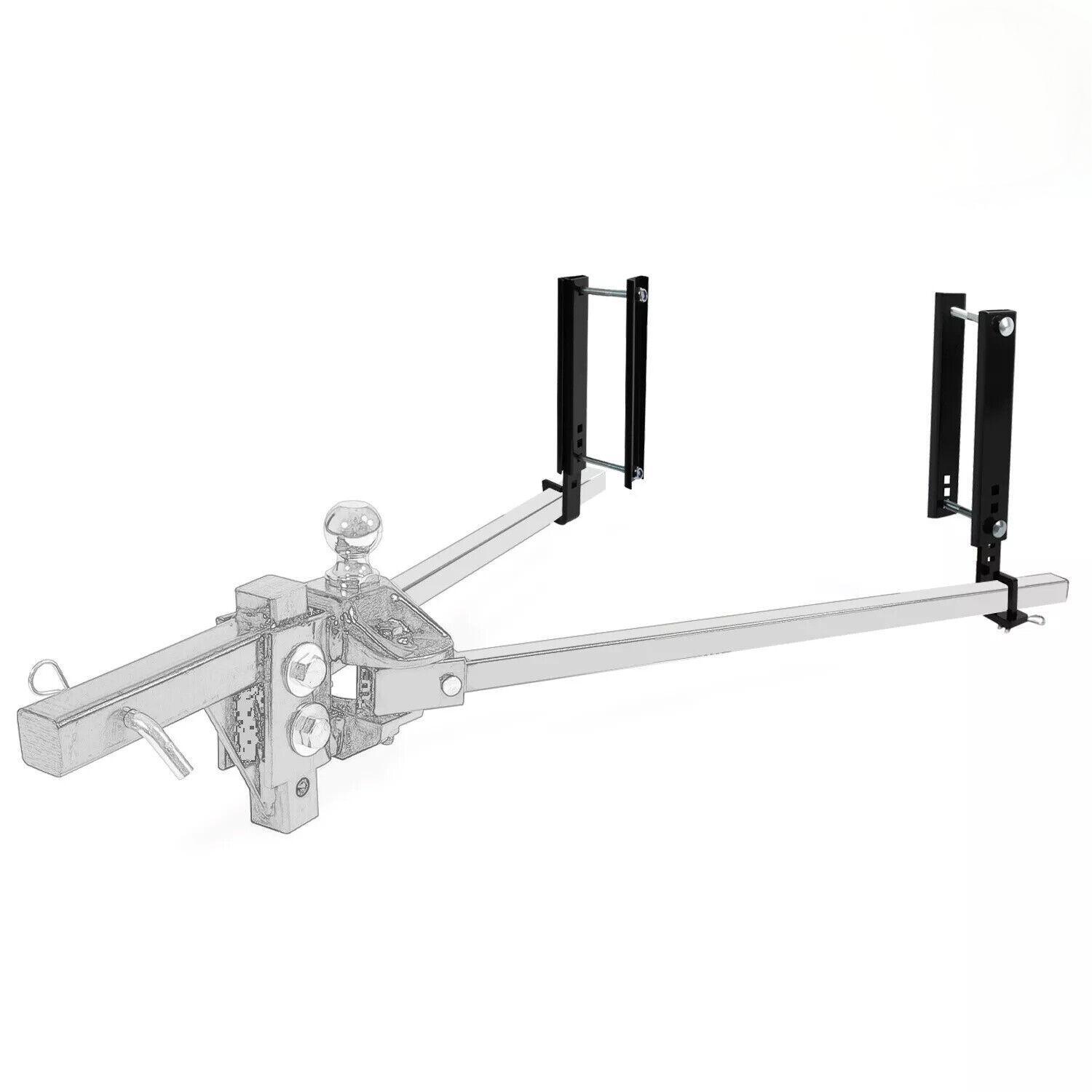 For 10-Inch Trailer Frames Adjustable Weight Distribution Hitch Brackets Support