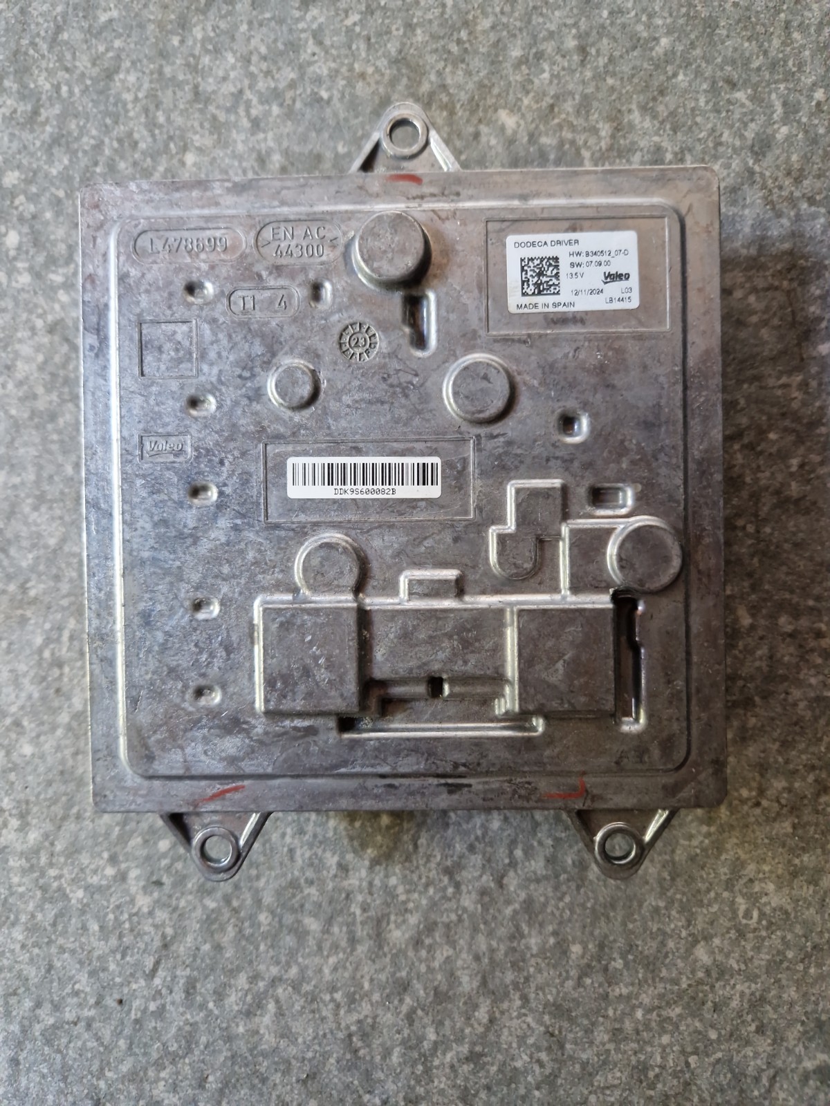 VAUXHALL /PEUGEOT  Headlamp Control Unit L478699