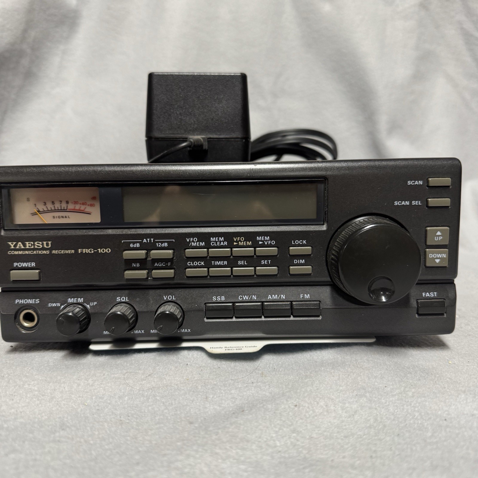 Yaesu FRG-100 HF Communications Receiver Shortwave Radio Tested Japan Original